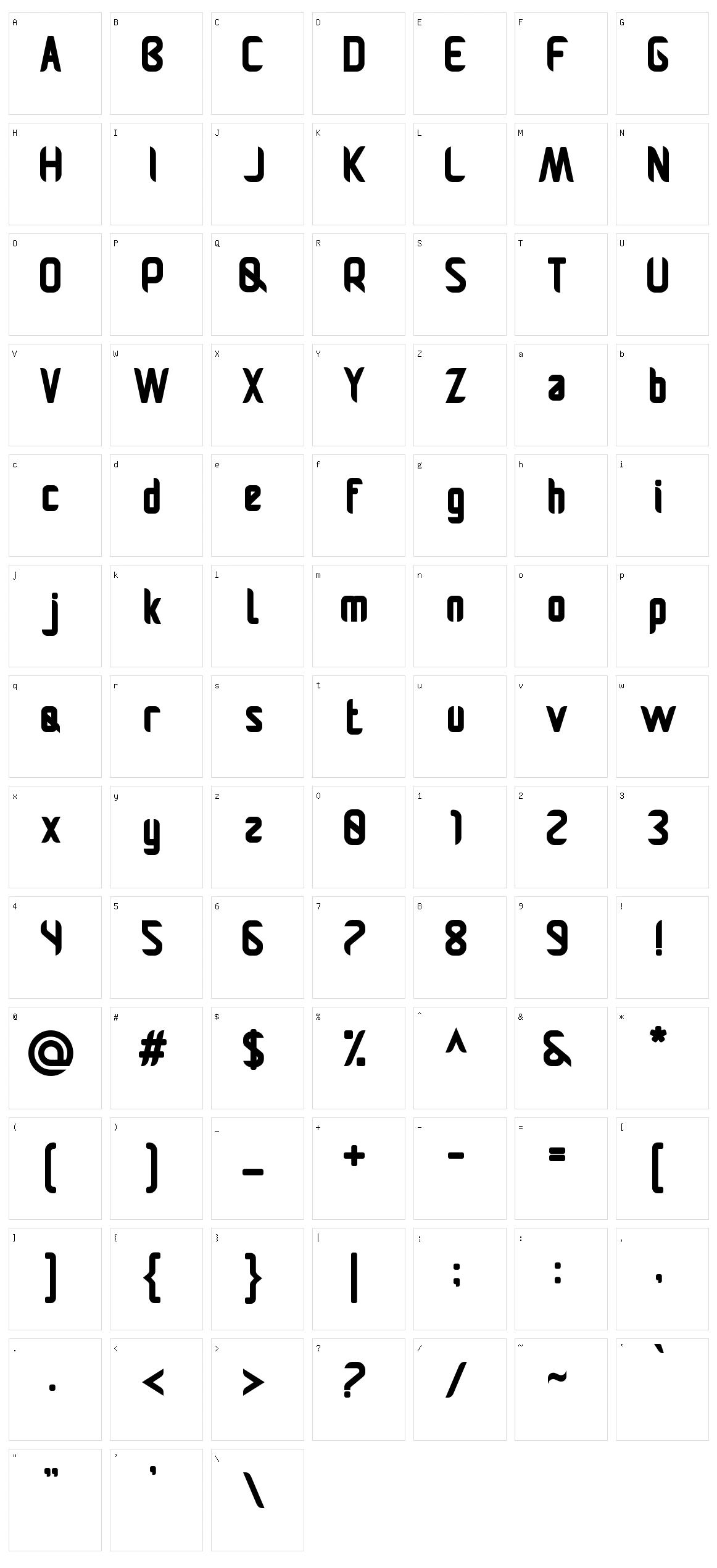 Pamekasan Character Set