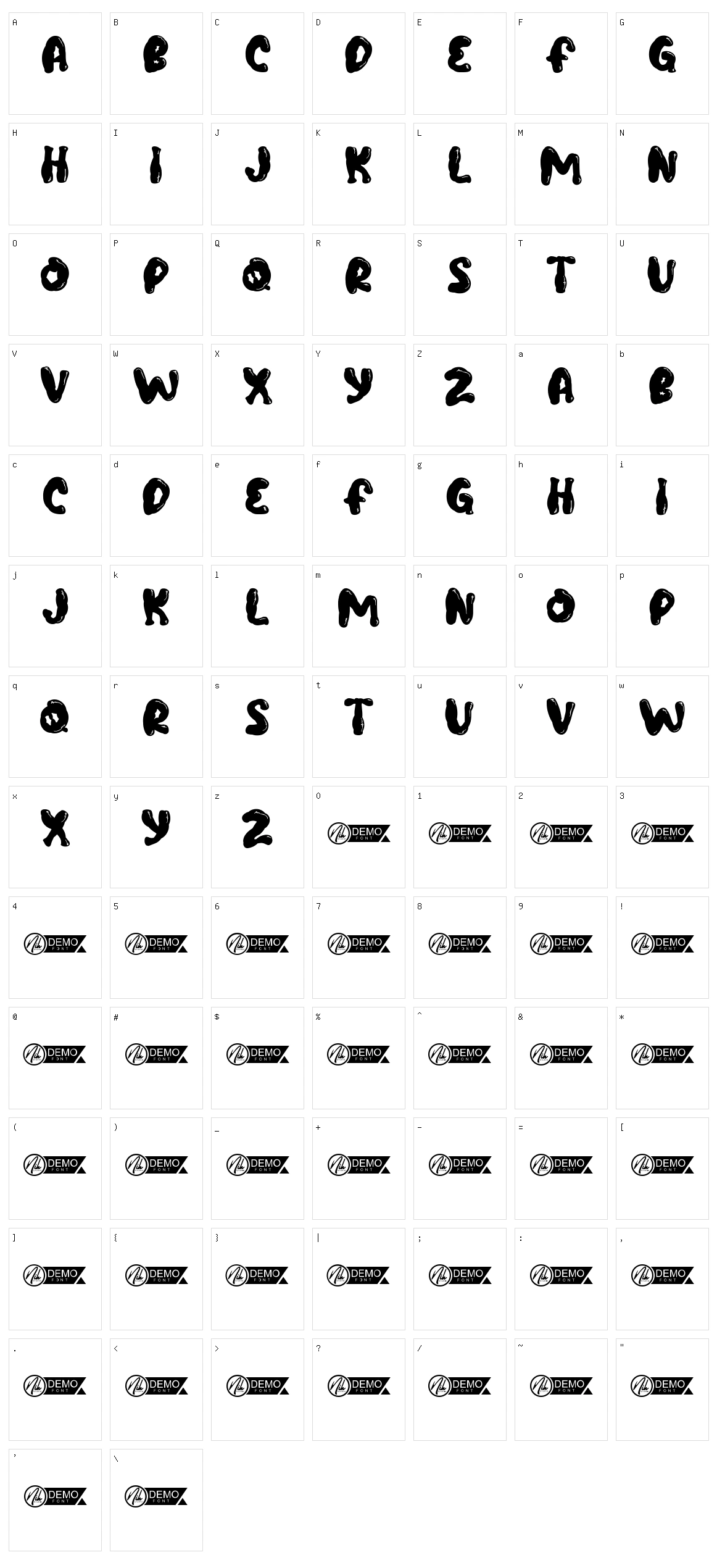 Zombie Food Character Set