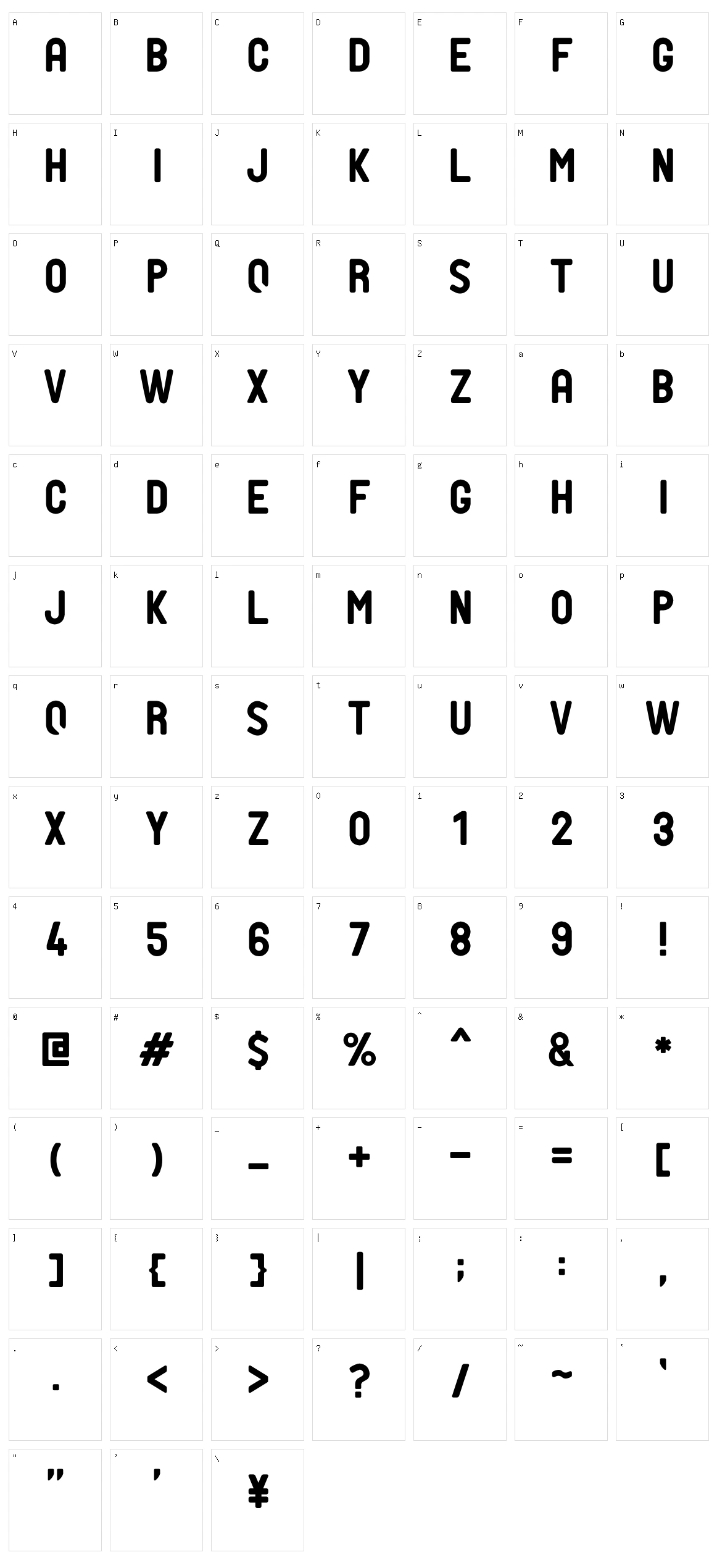 PTF Nordic Character Set