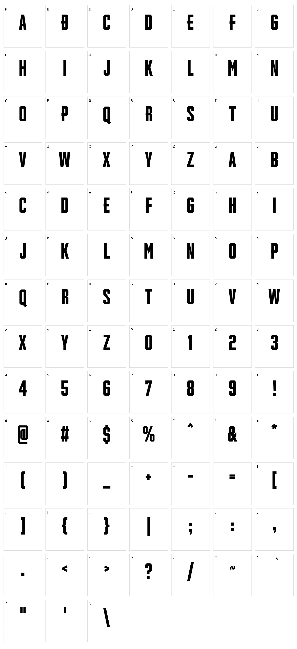 Pubg Sans Character Set