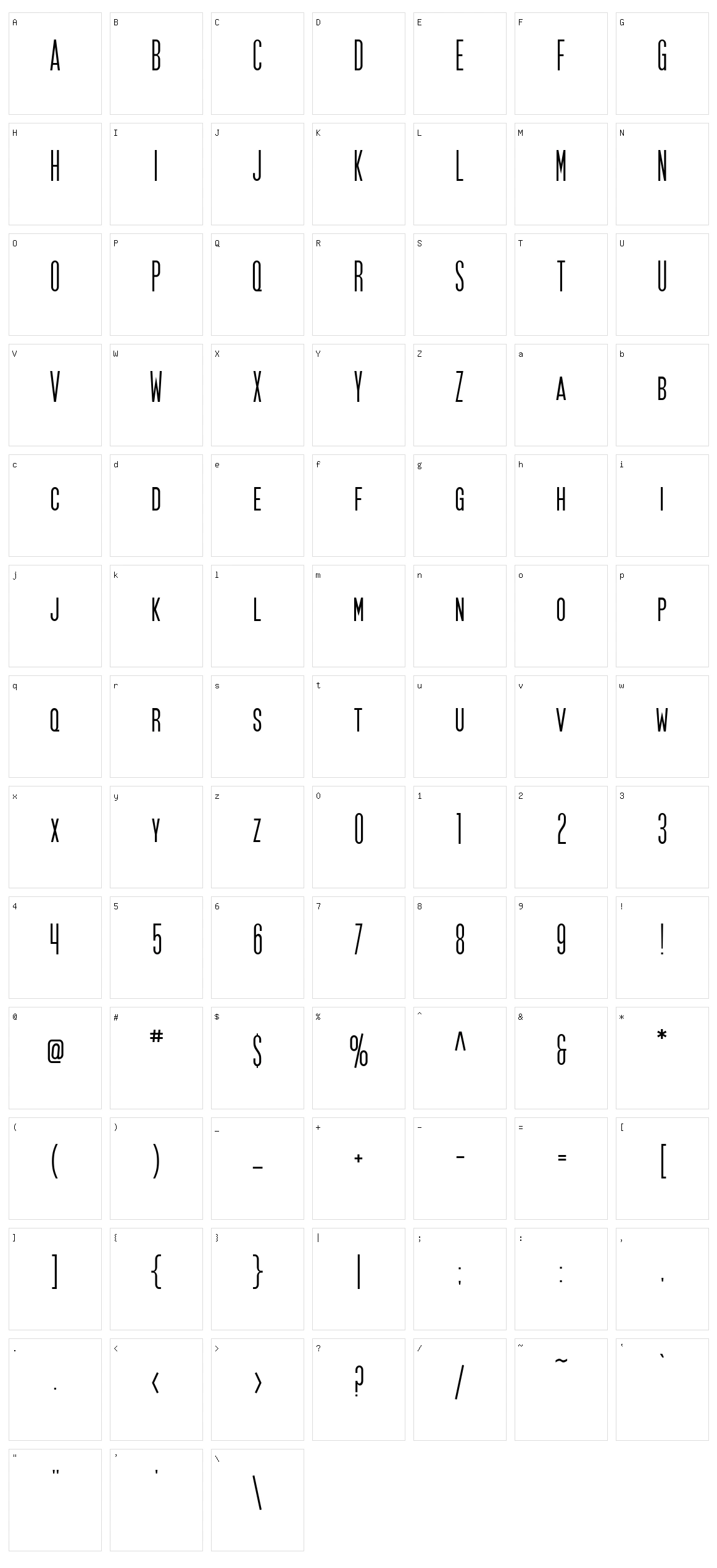 SF Movie Poster Character Set