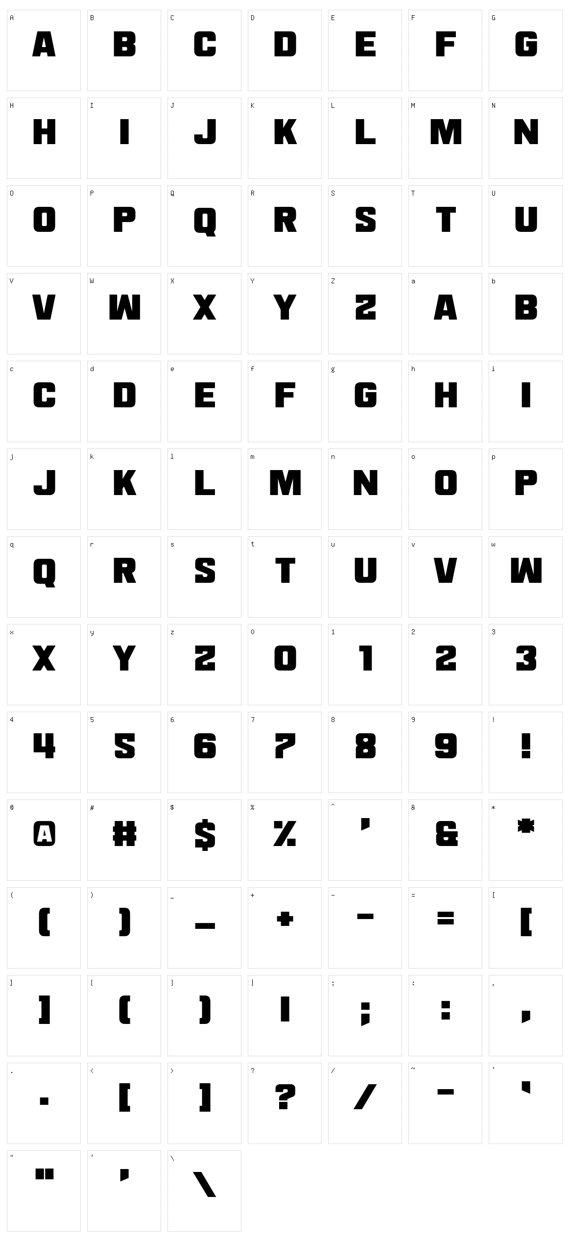 Smack Laideth Down 2019 Character Set
