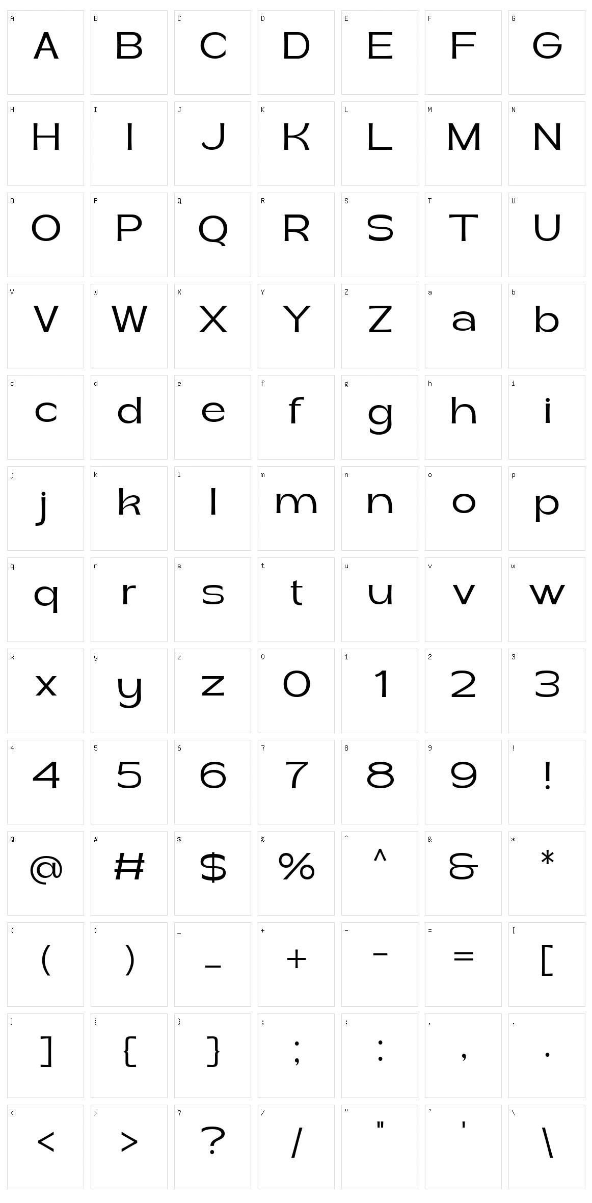 Soka Character Set