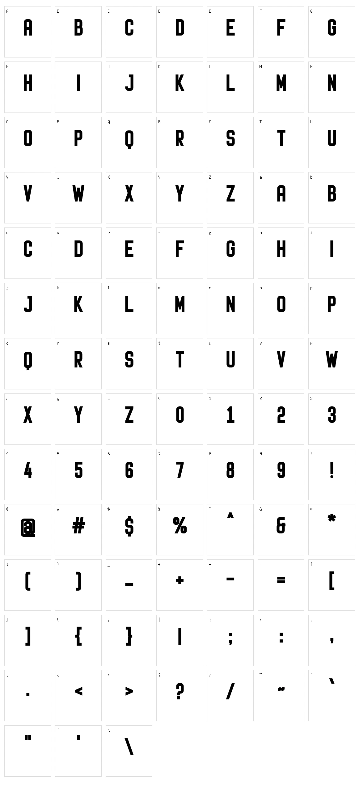 Soulgood Character Set