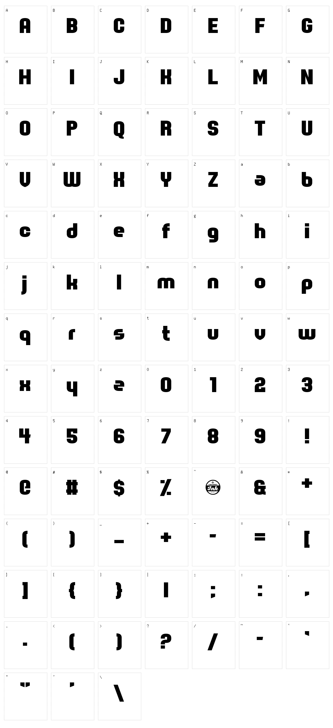 Spot Monkey Character Set