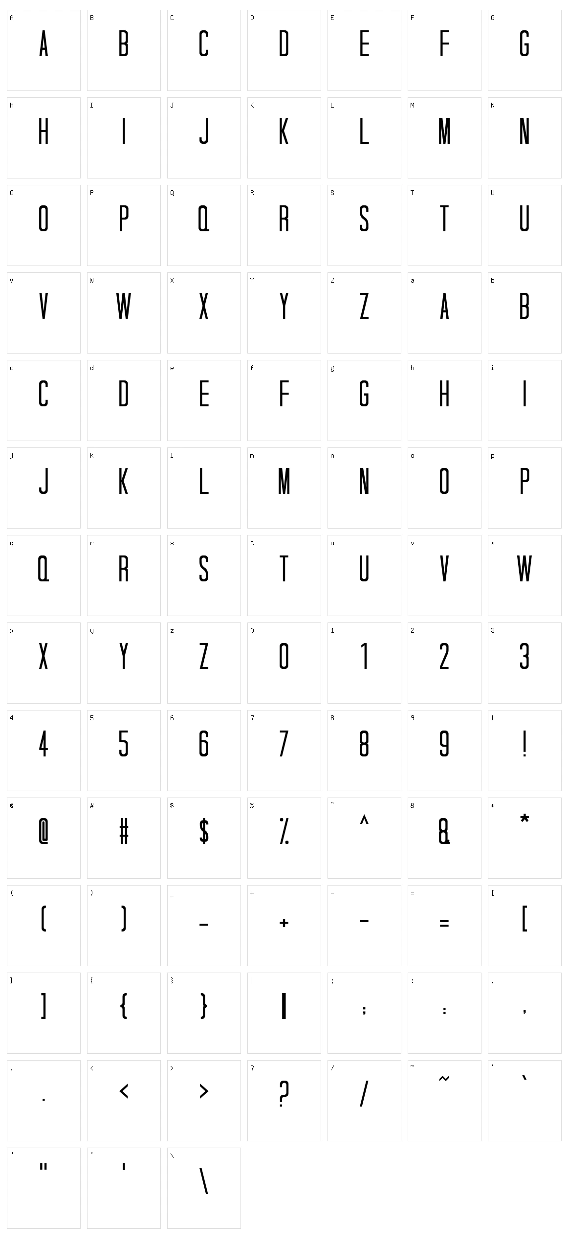 Tall Dark And Handsome Character Set