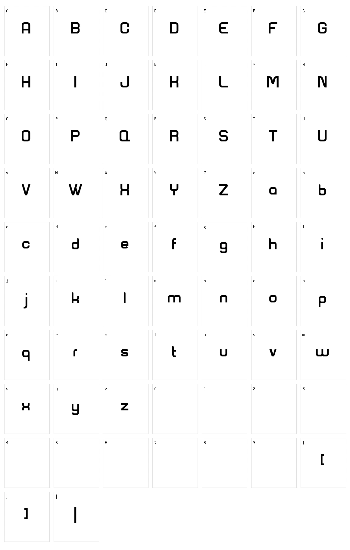 The Shift Character Set