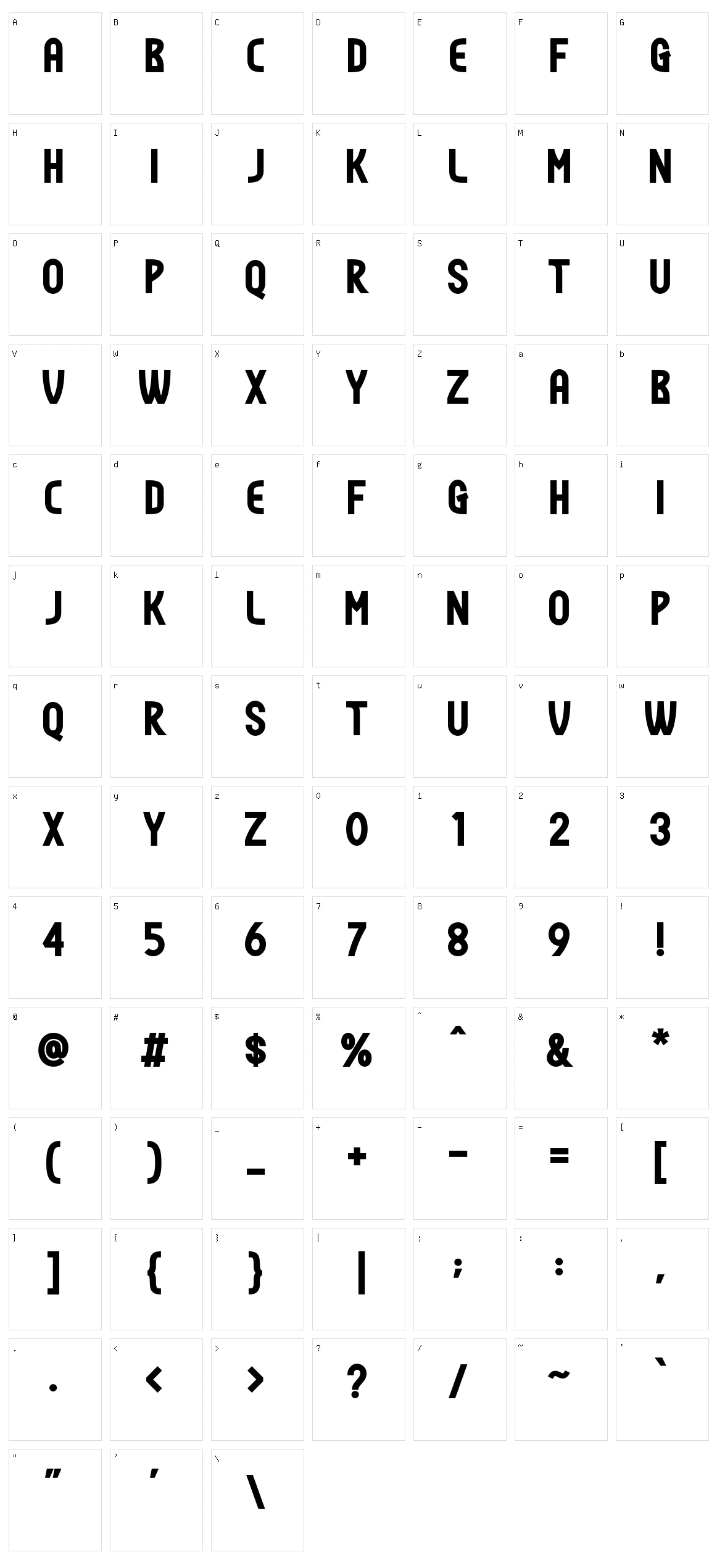 Todays Character Set