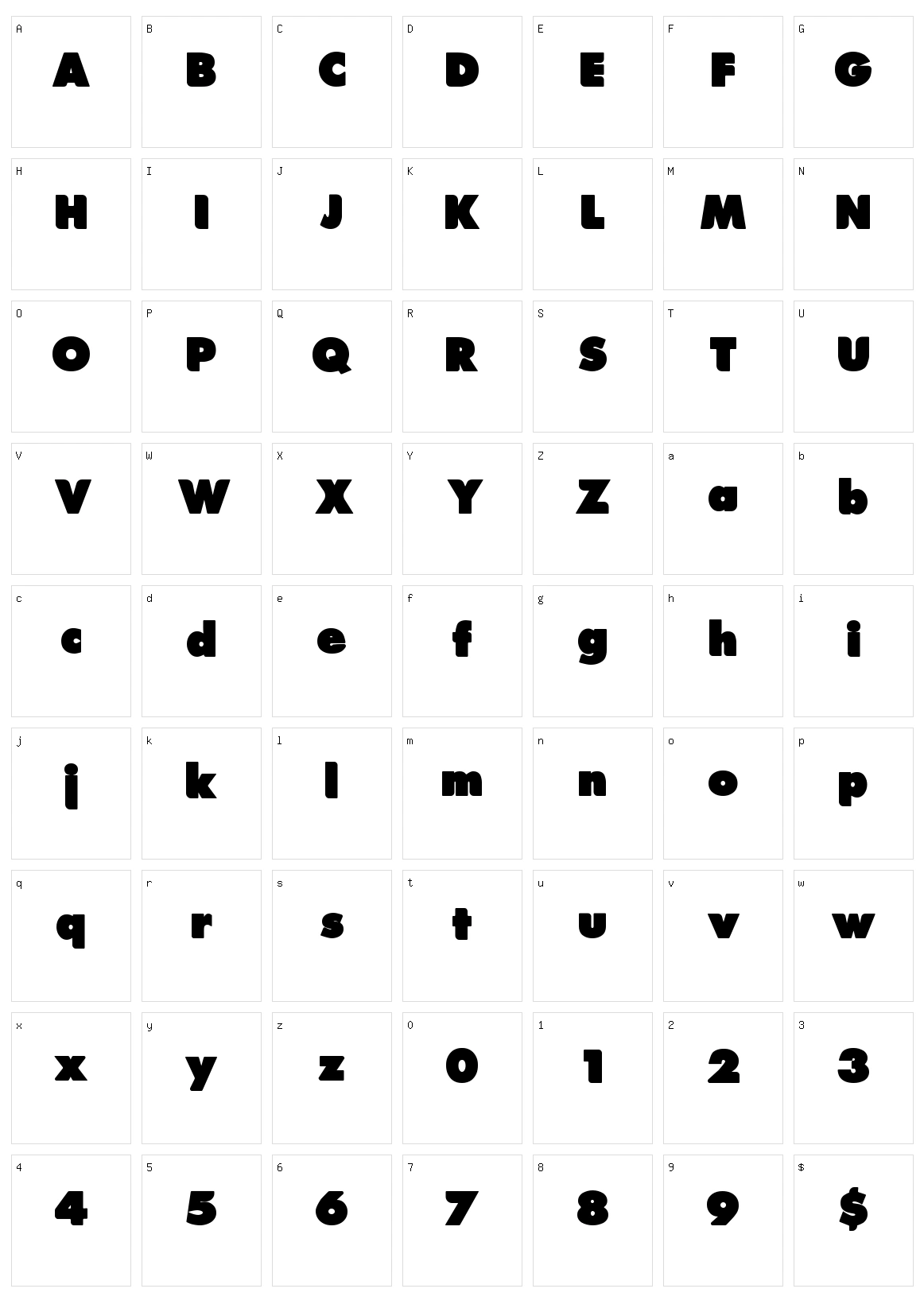 Train Station Character Set