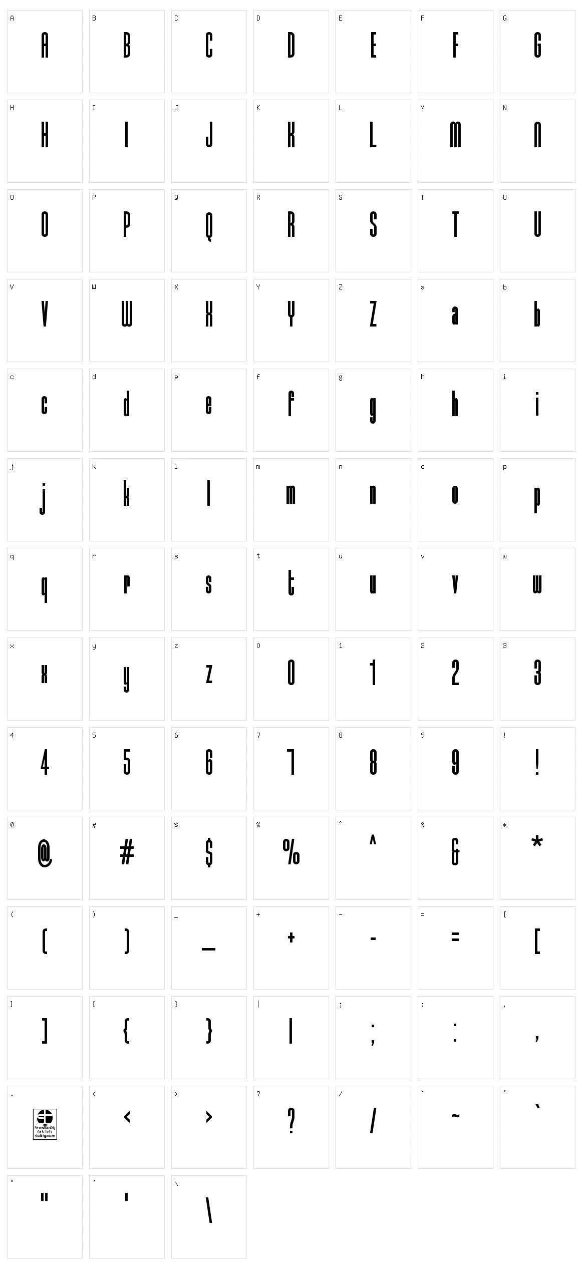 Typo Longest Character Set