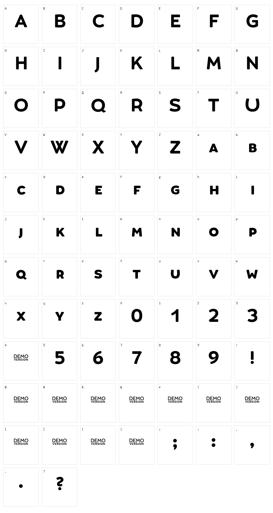 Umba Soft Character Set
