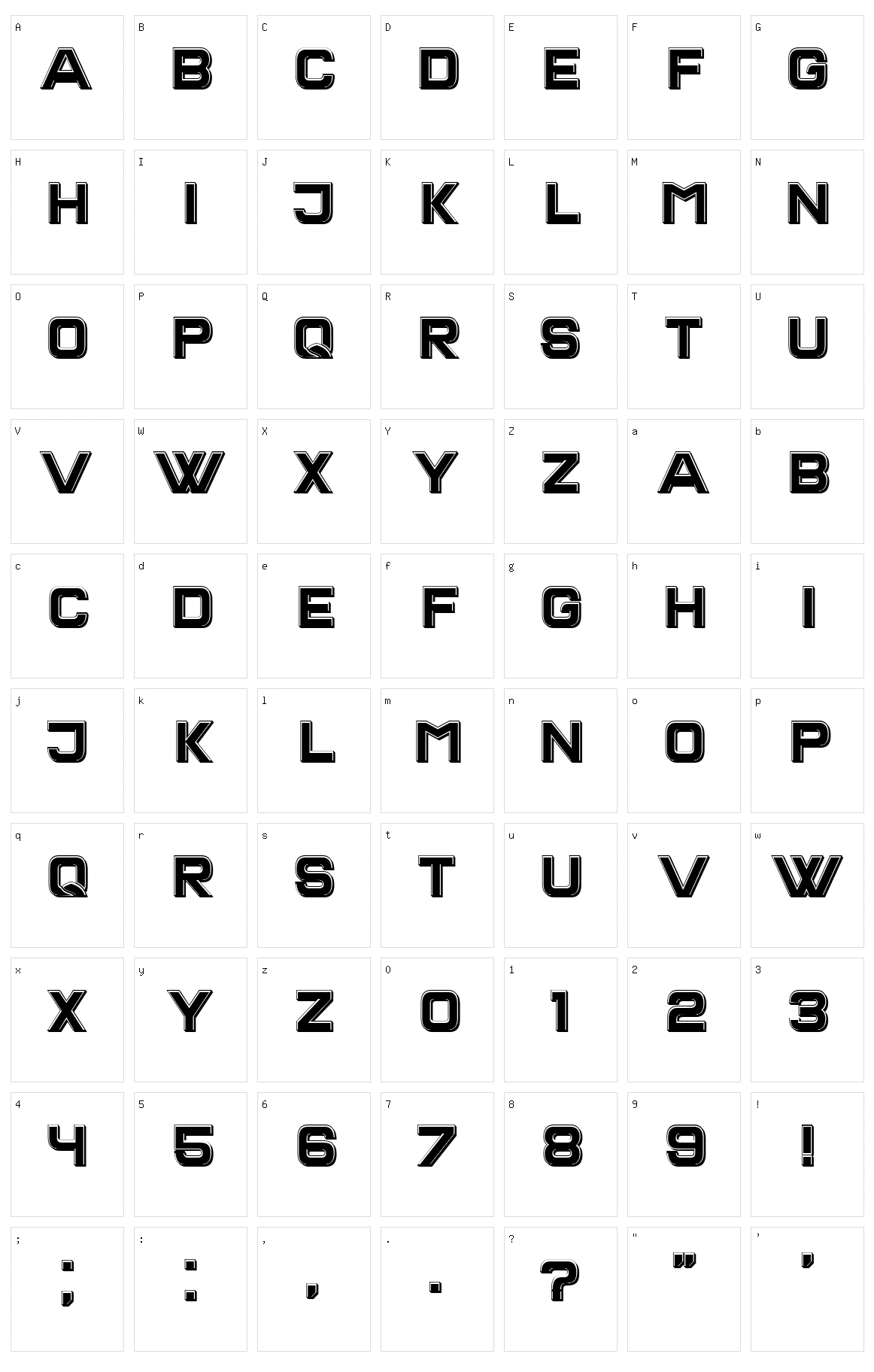Whos Life Character Set