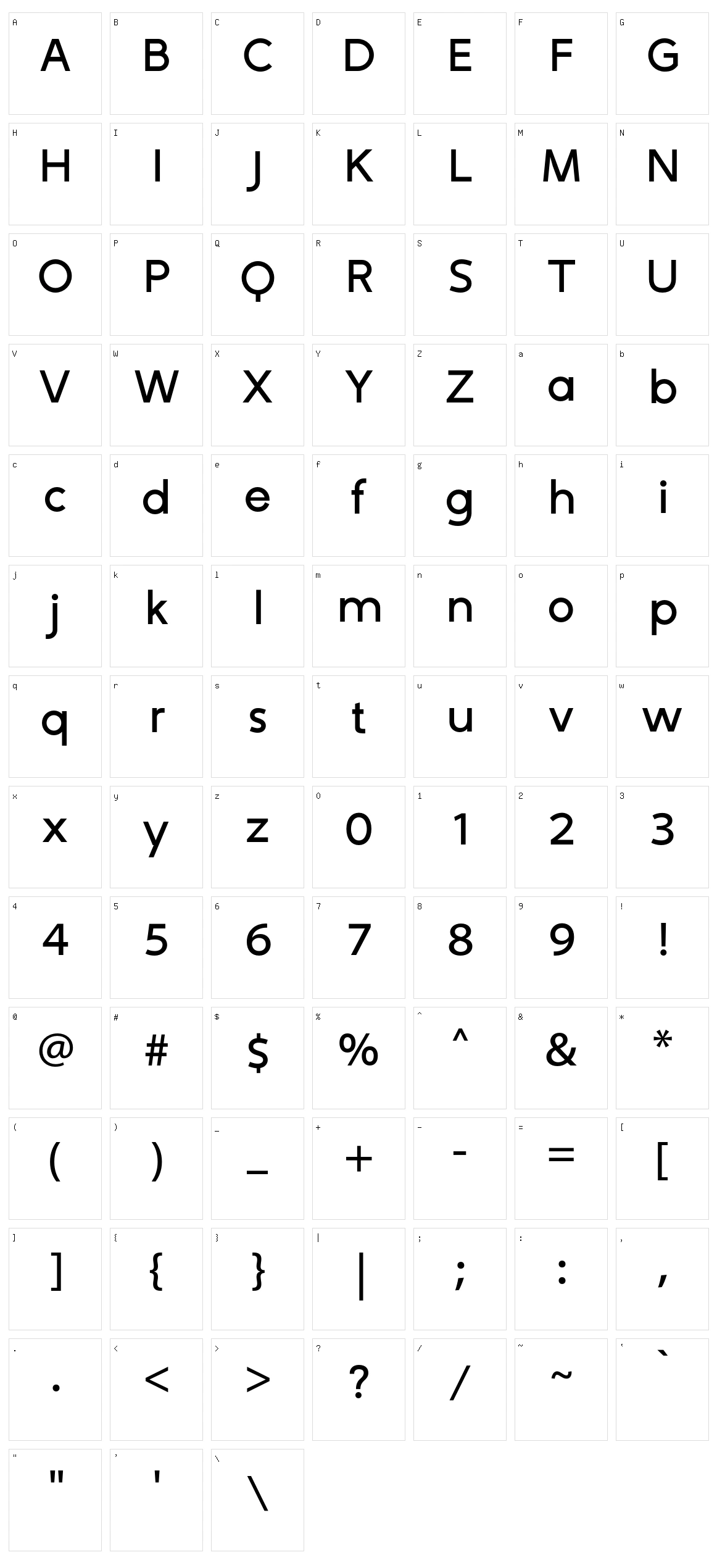 ZT Gatha Character Set