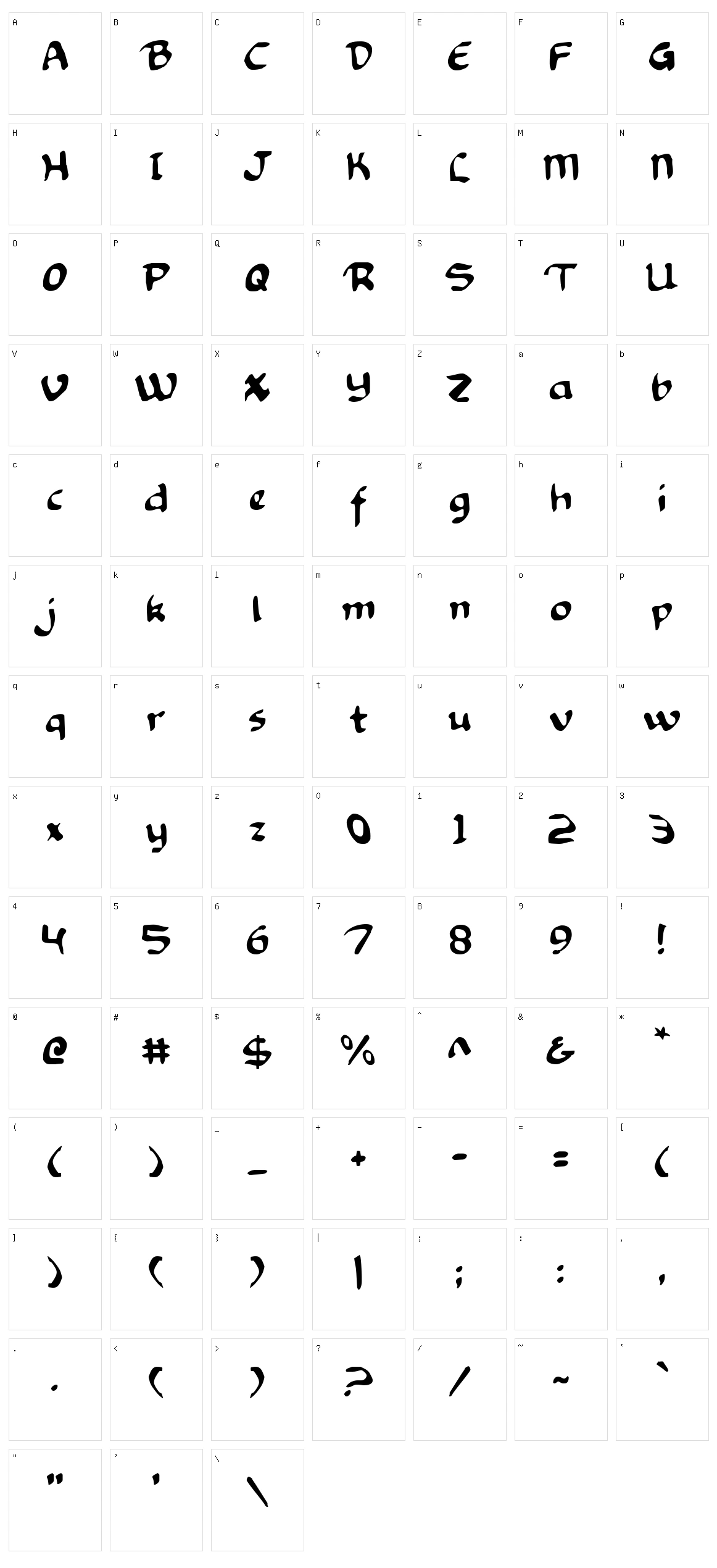 Knights Templar Character Set