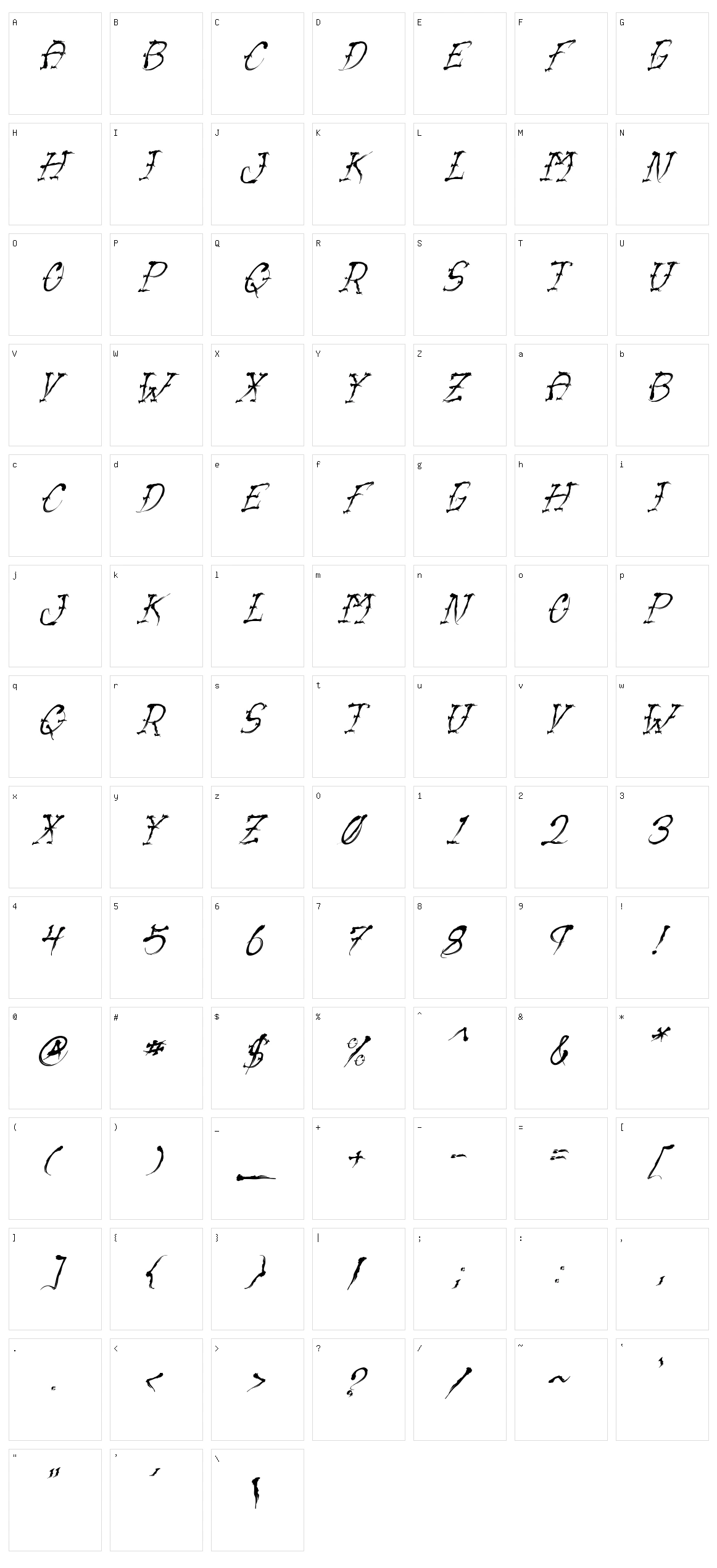 VTC Sumi Slasher One Character Set
