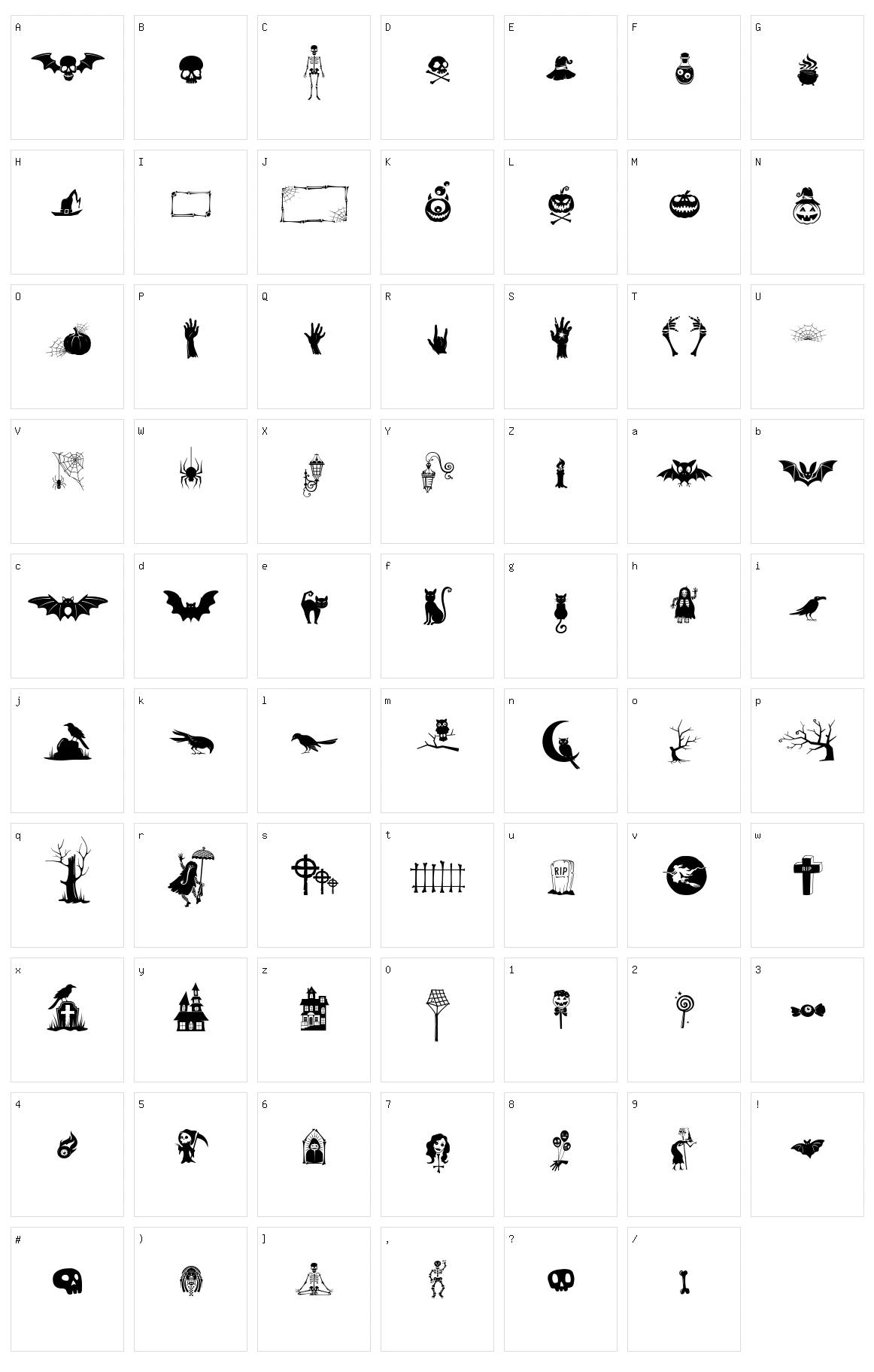 Alit Halloween Character Set