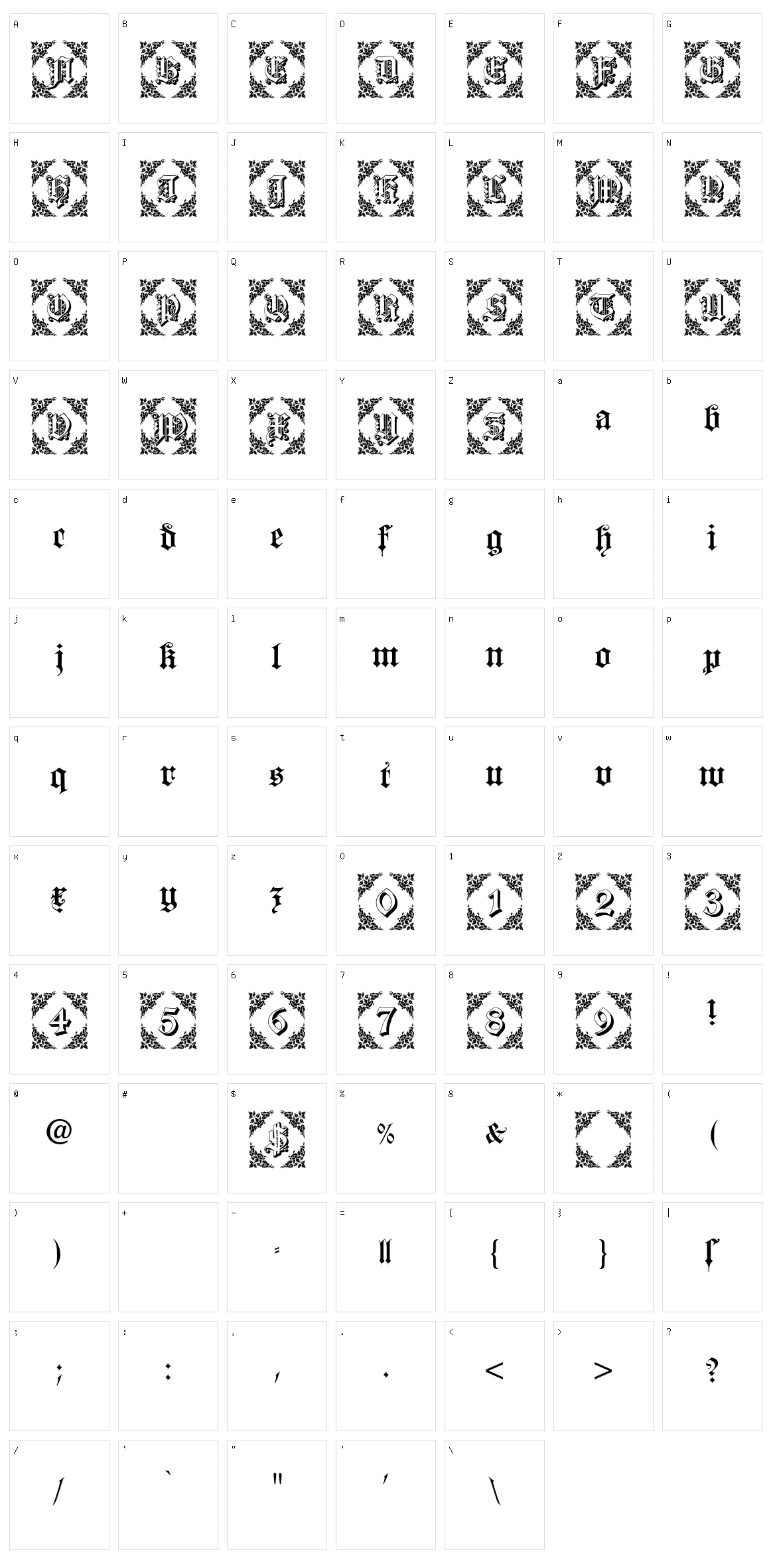Dearest Friend Character Set