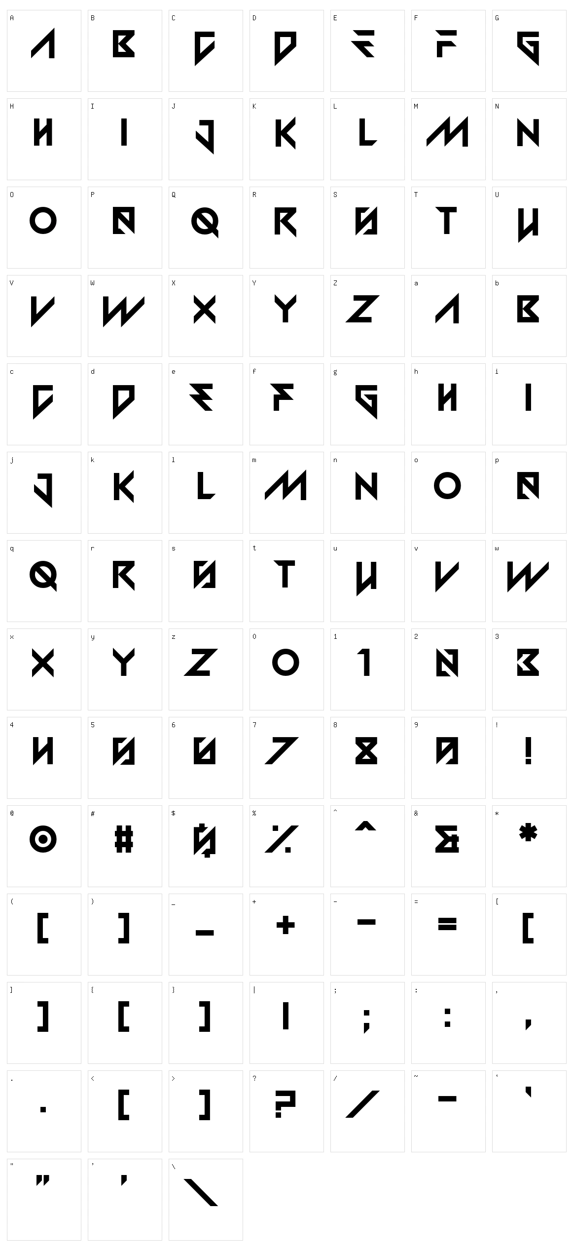 Betrayal of Mind Character Set