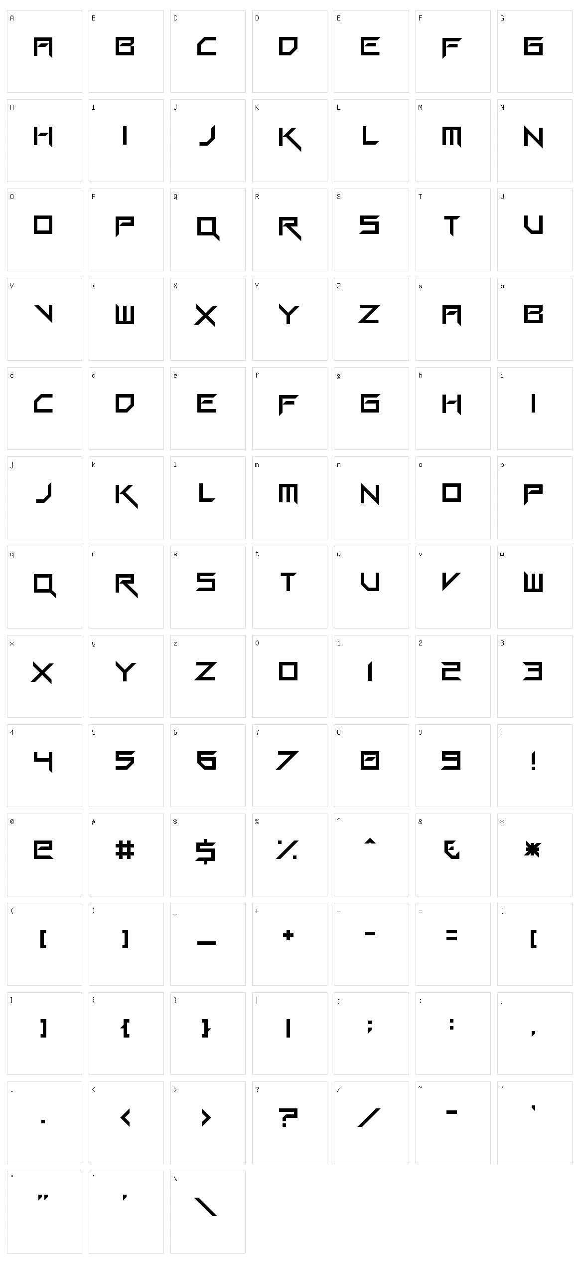Gang Wolfik Blade Character Set