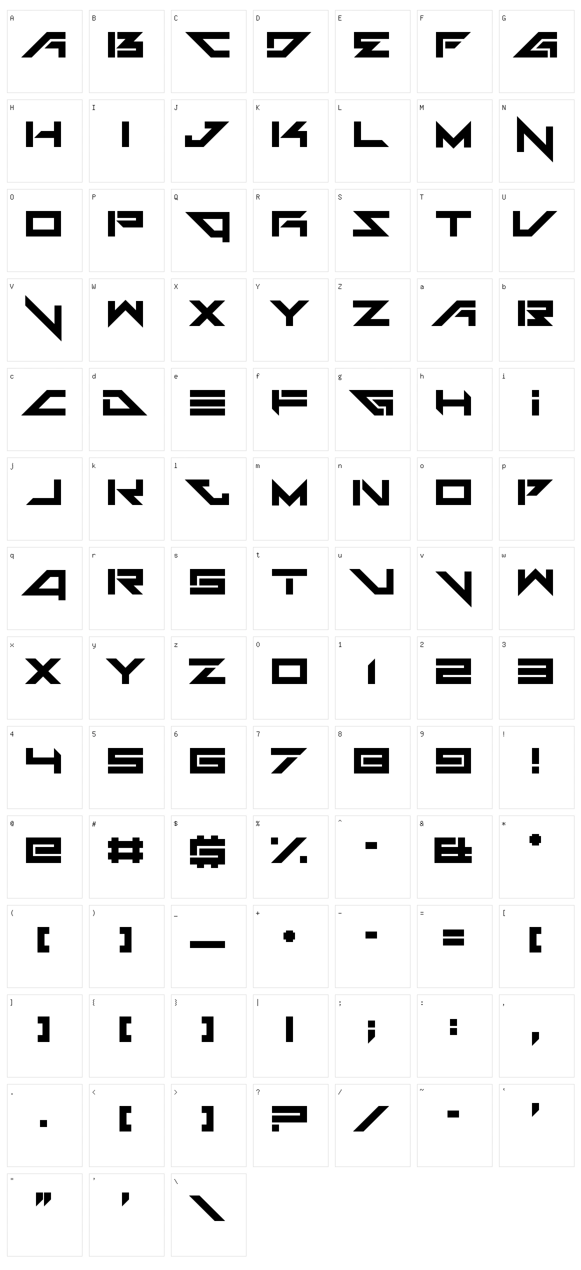 Headshots Character Set