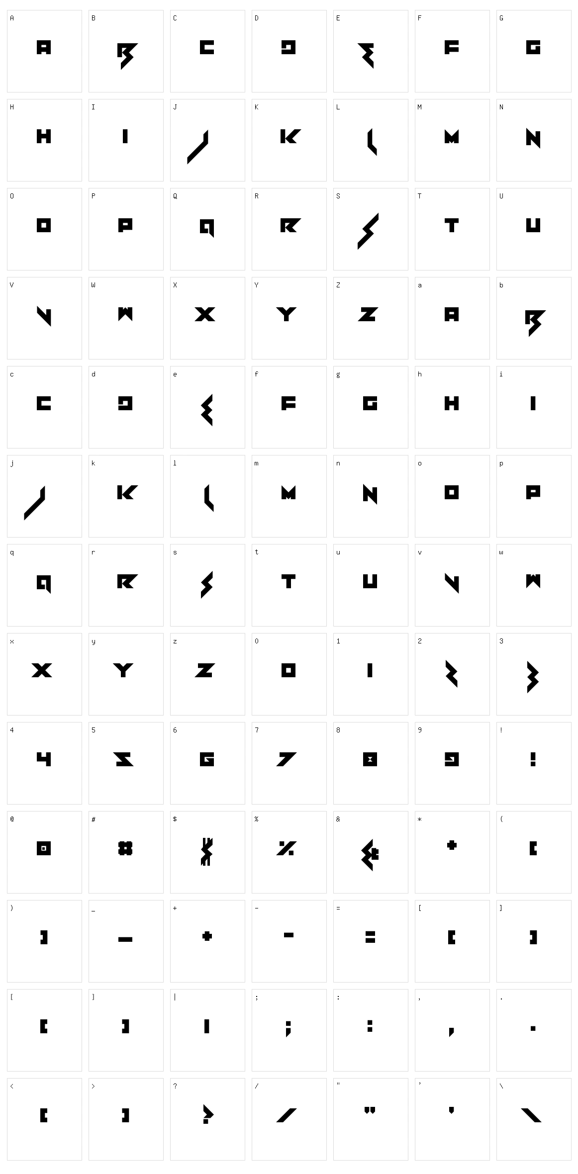 Heartbreaker Character Set