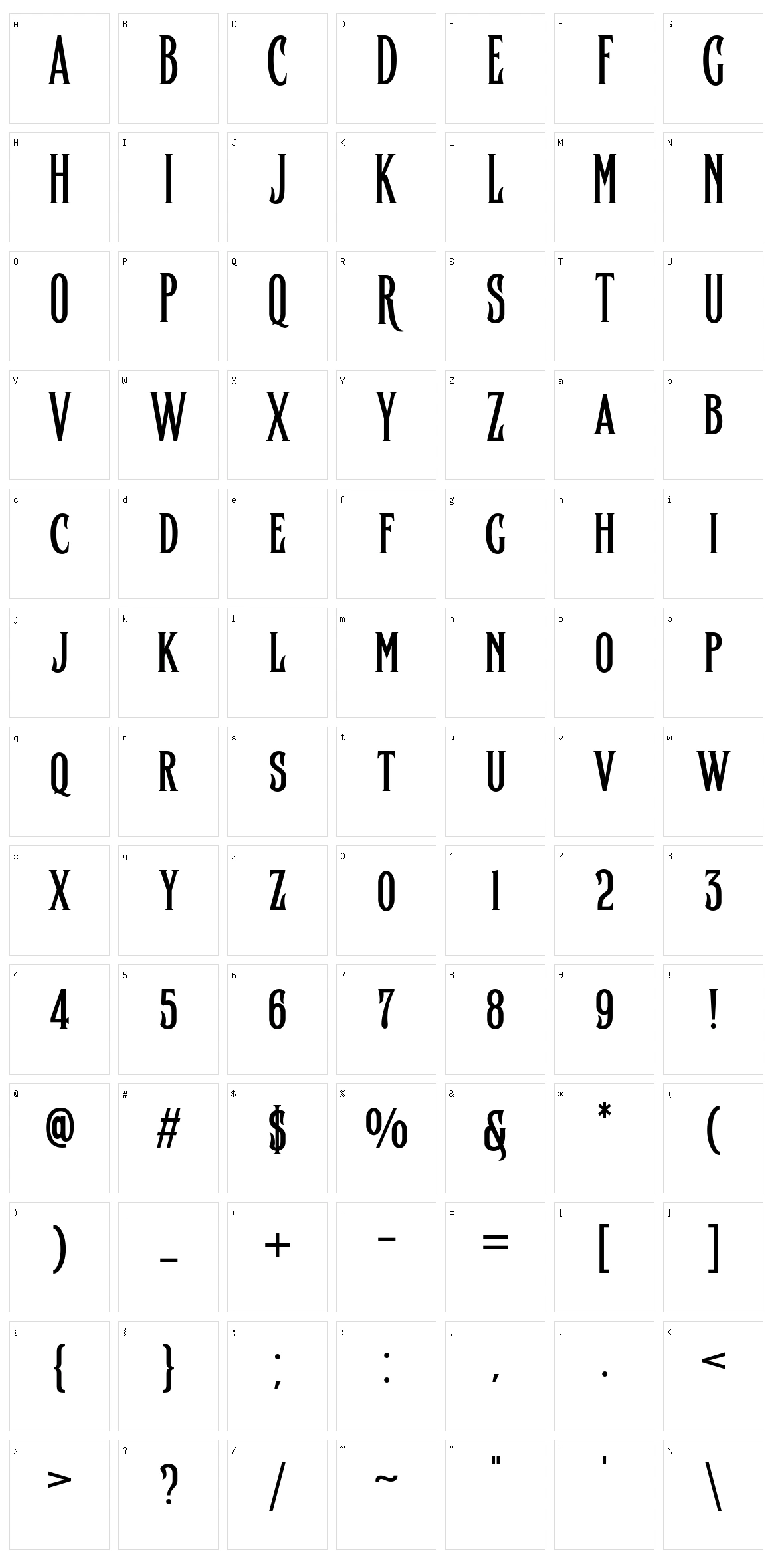 Hero King Character Set