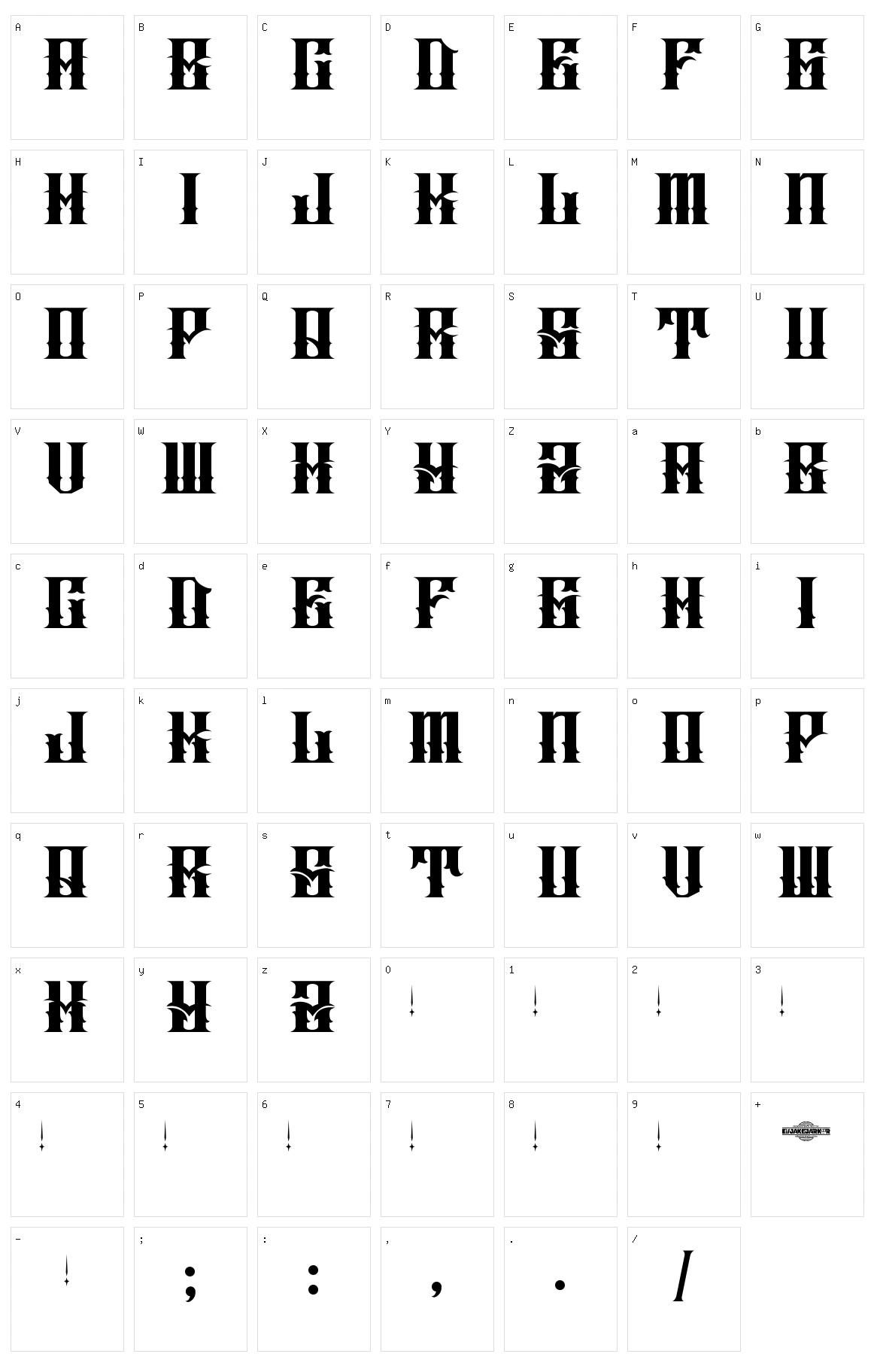 Jakejarkor - Ingobernable Character Set