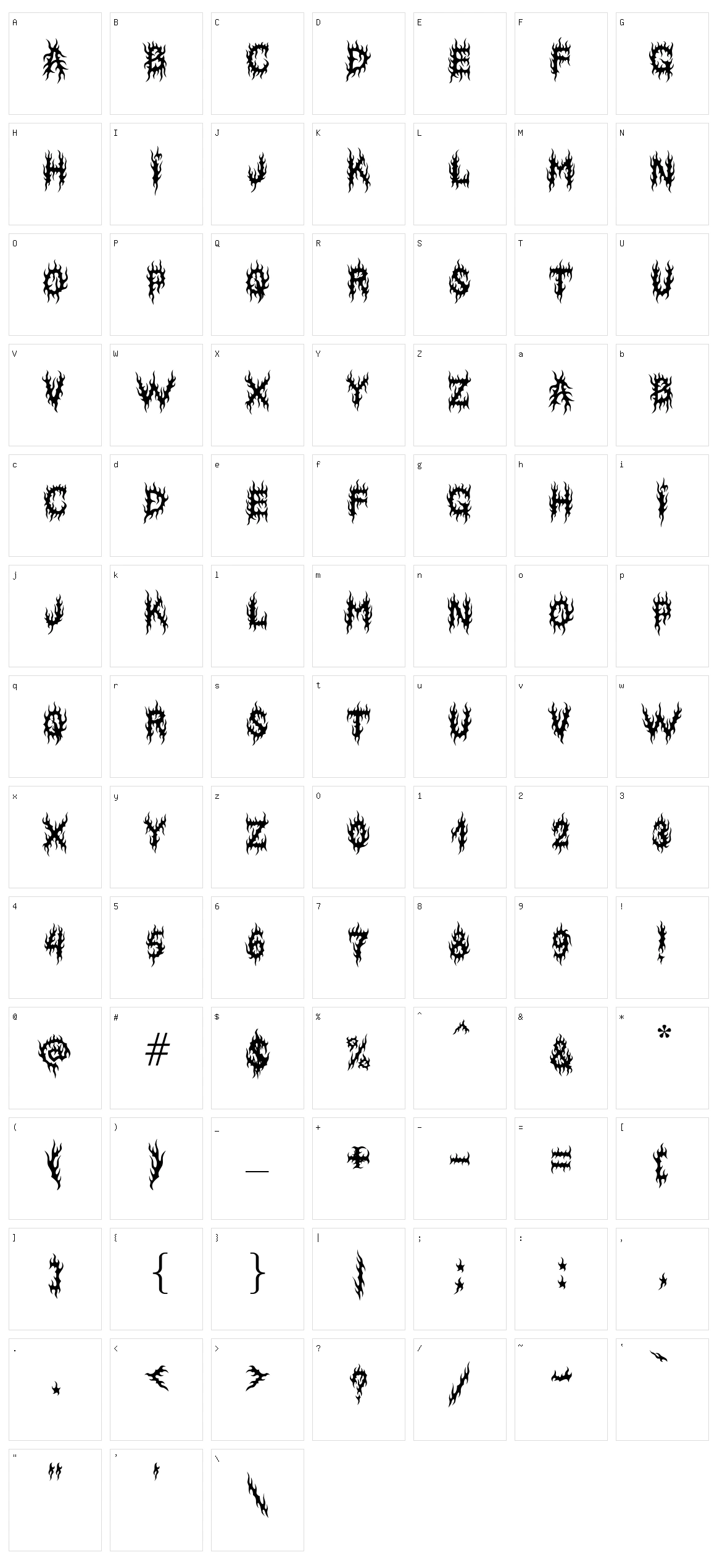 MB Lords Of Evil Character Set