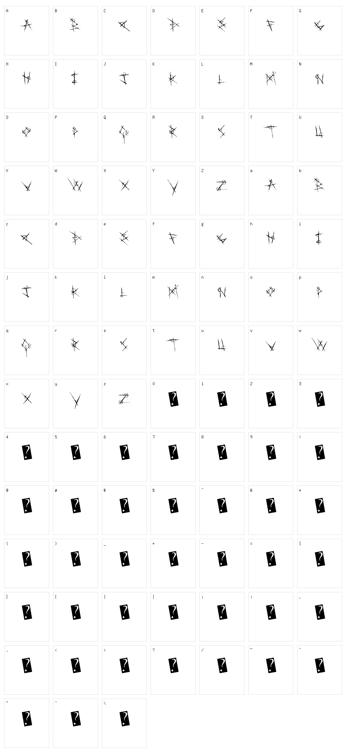 Metal Chakra Character Set