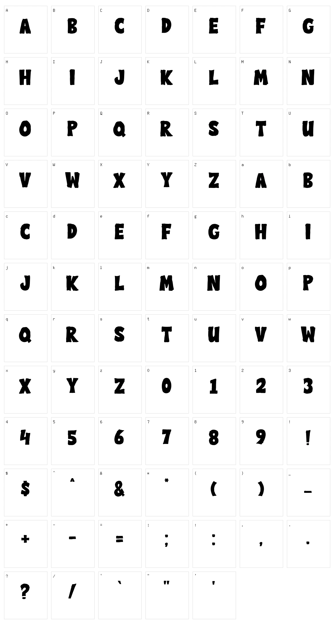 Zombie Monster Character Set