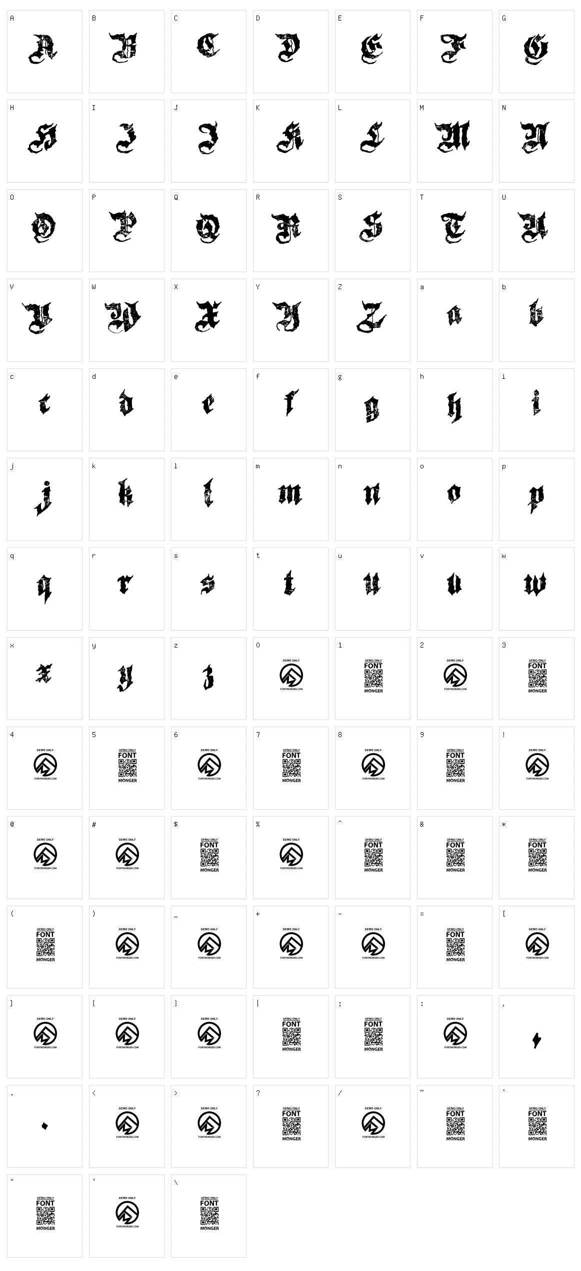 Sovereign Character Set