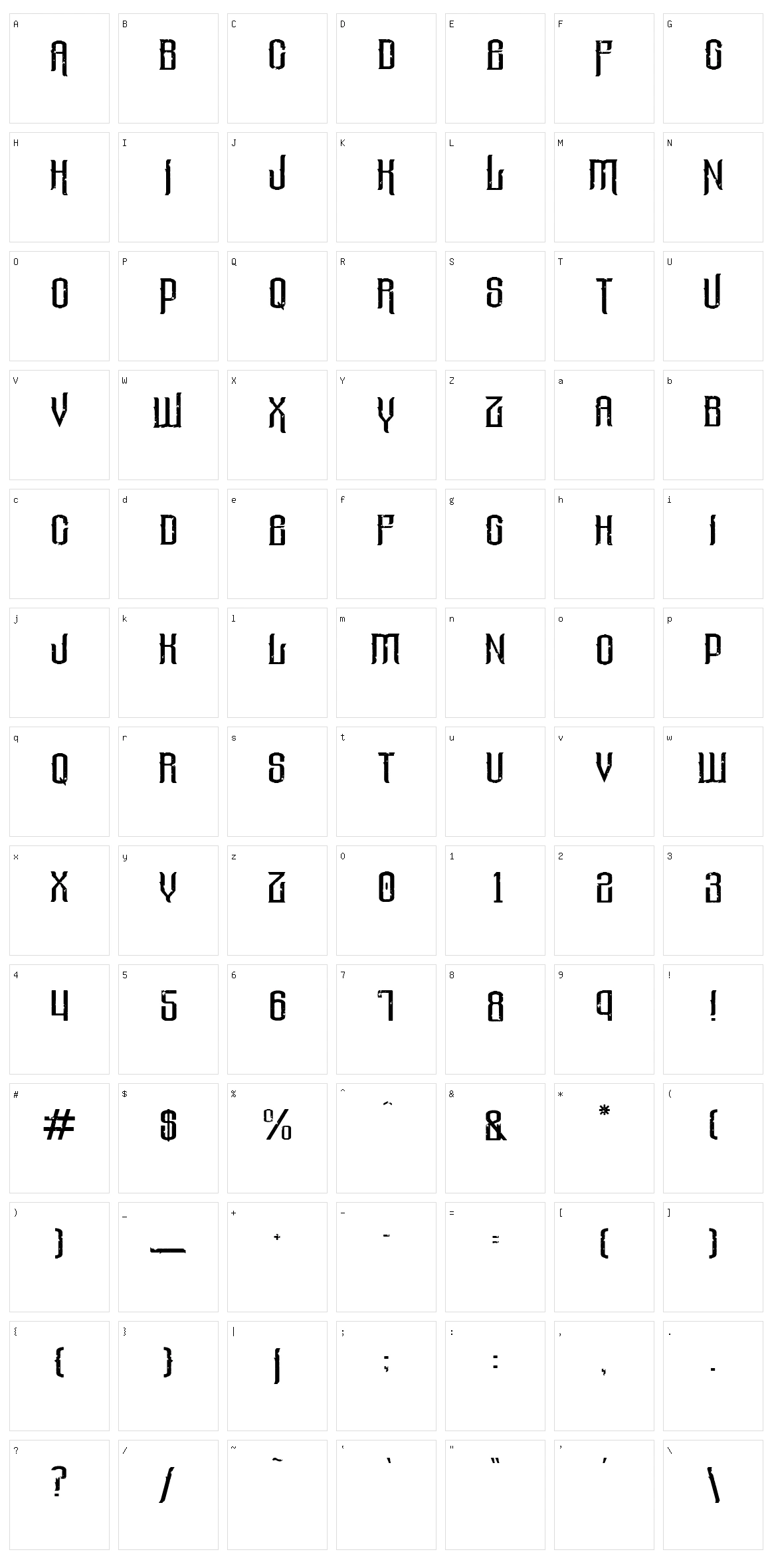 Valley Of Elah Character Set