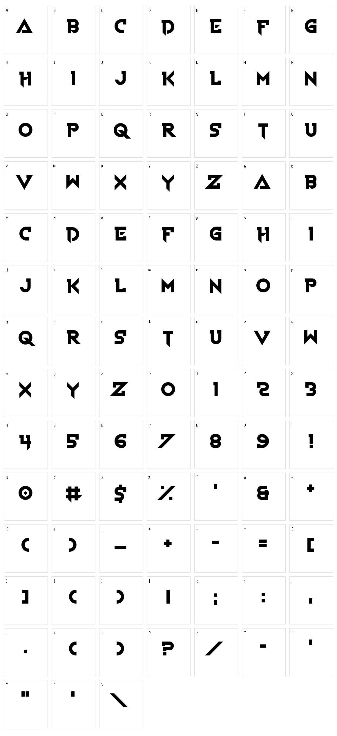 Voice In My Head Character Set