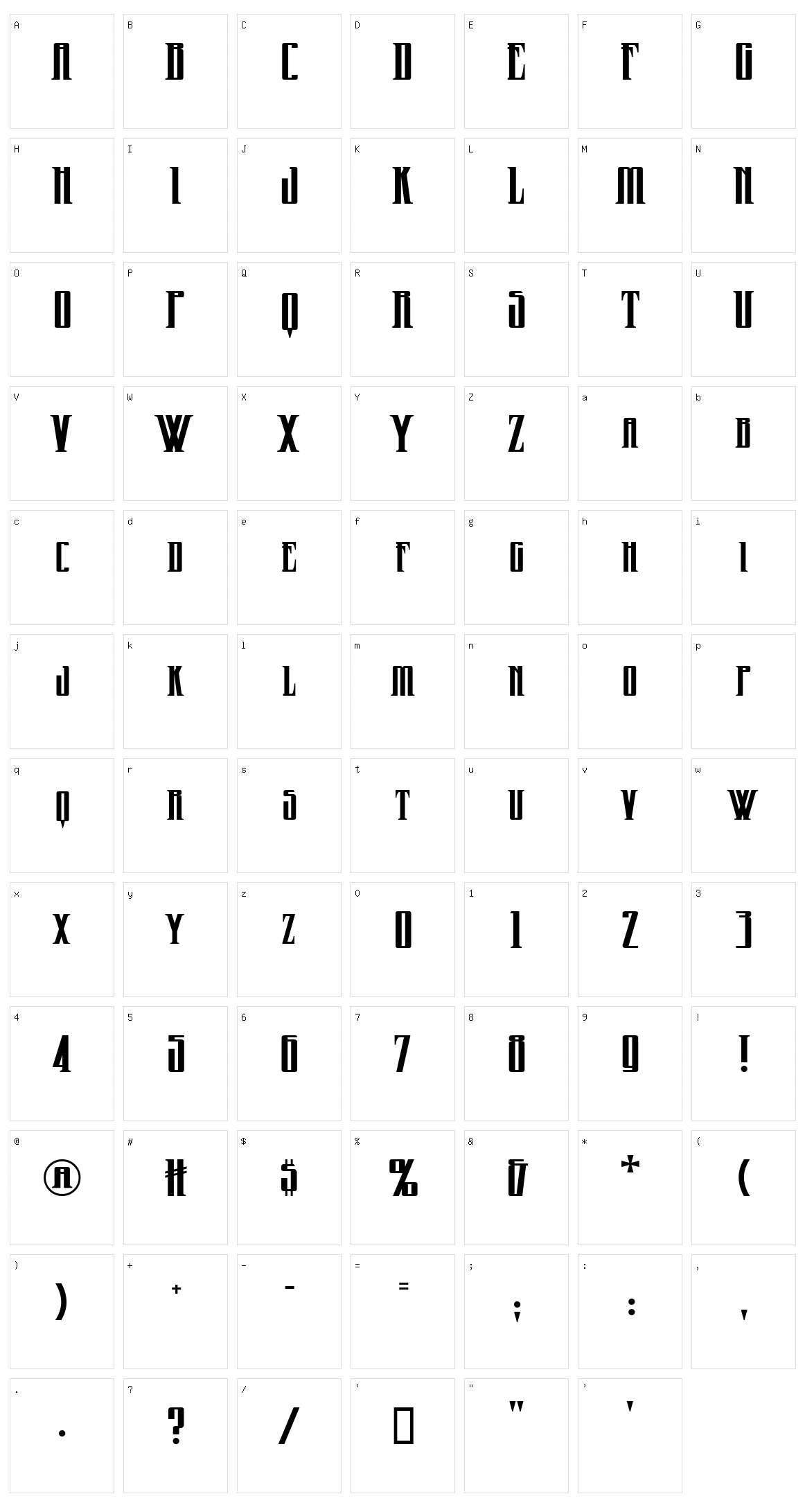 Wicked Queen Character Set