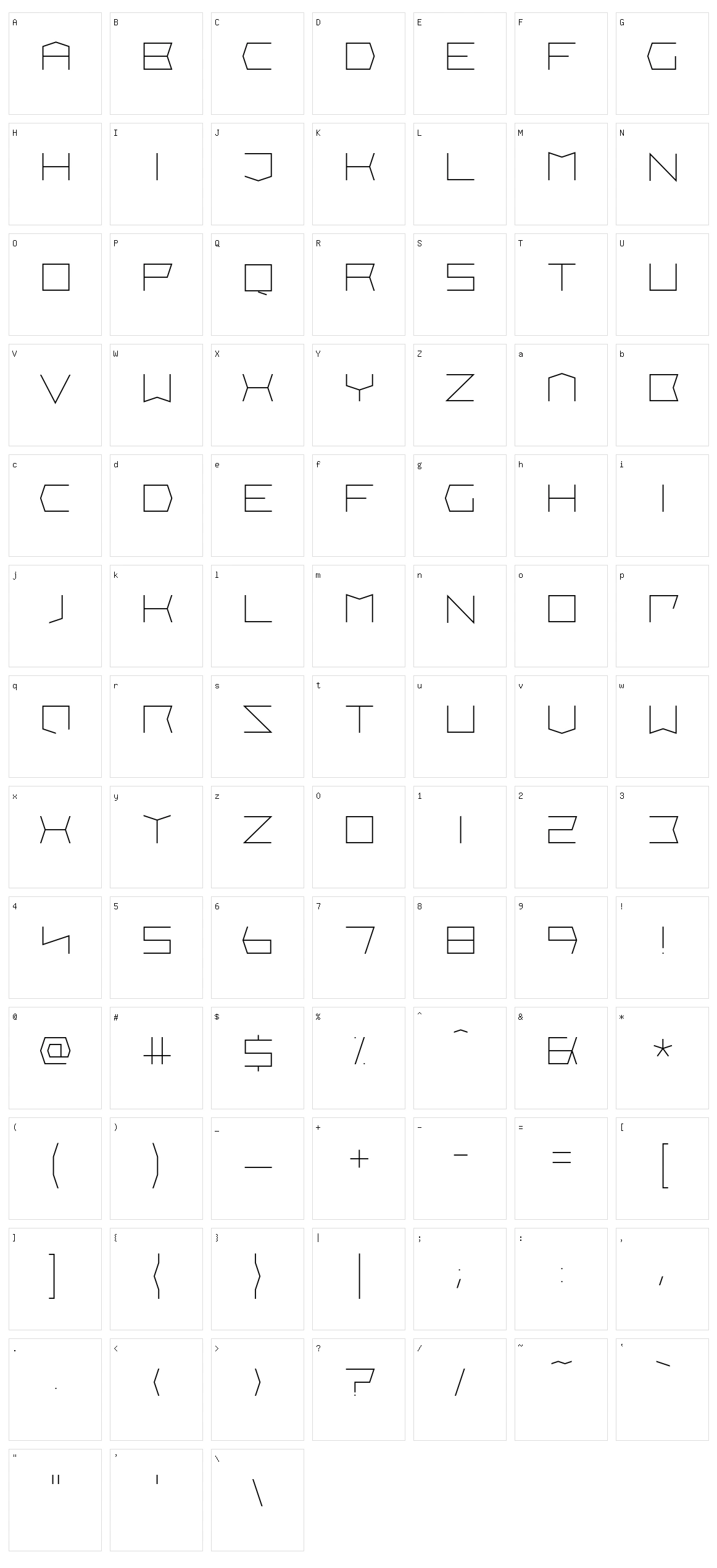 Wrocislaw Character Set