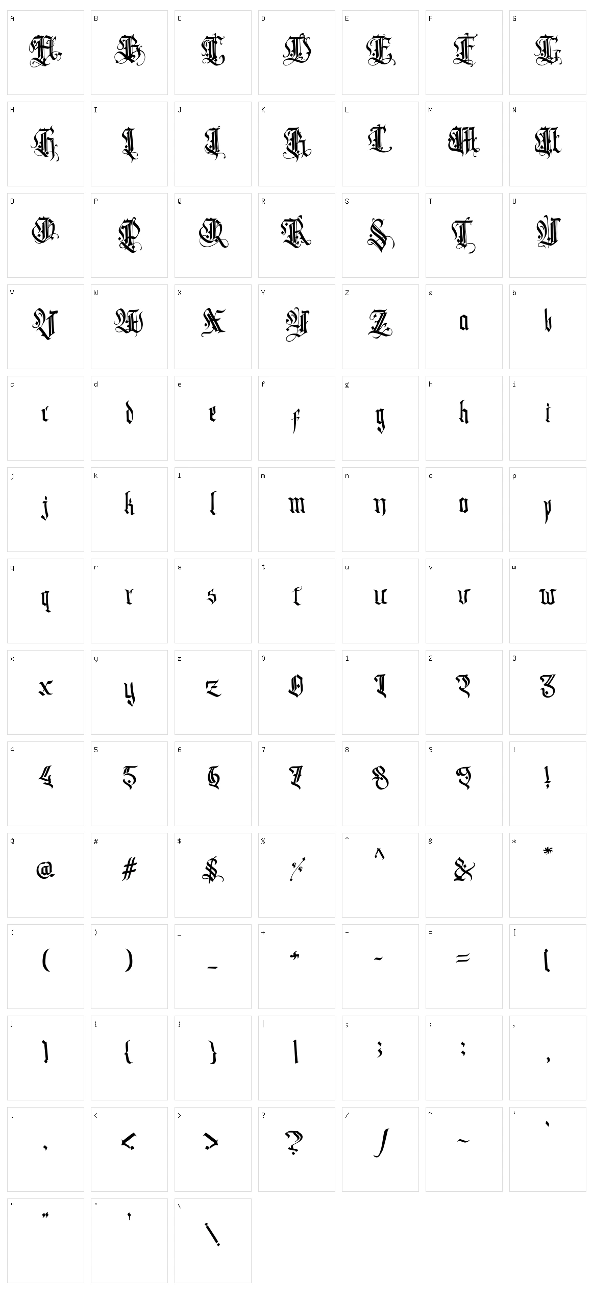 Dark Musroom Character Set