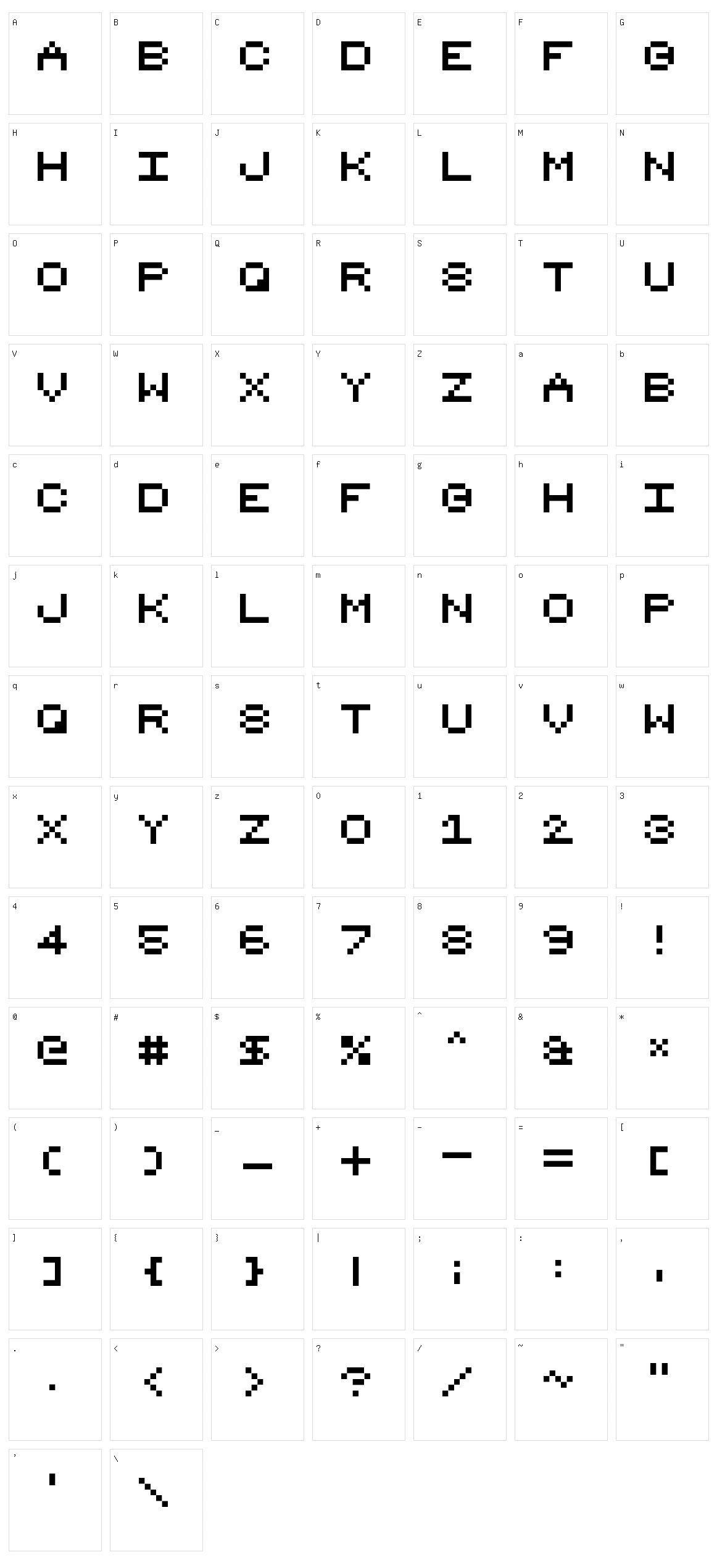 8_bit_1_6 Character Set