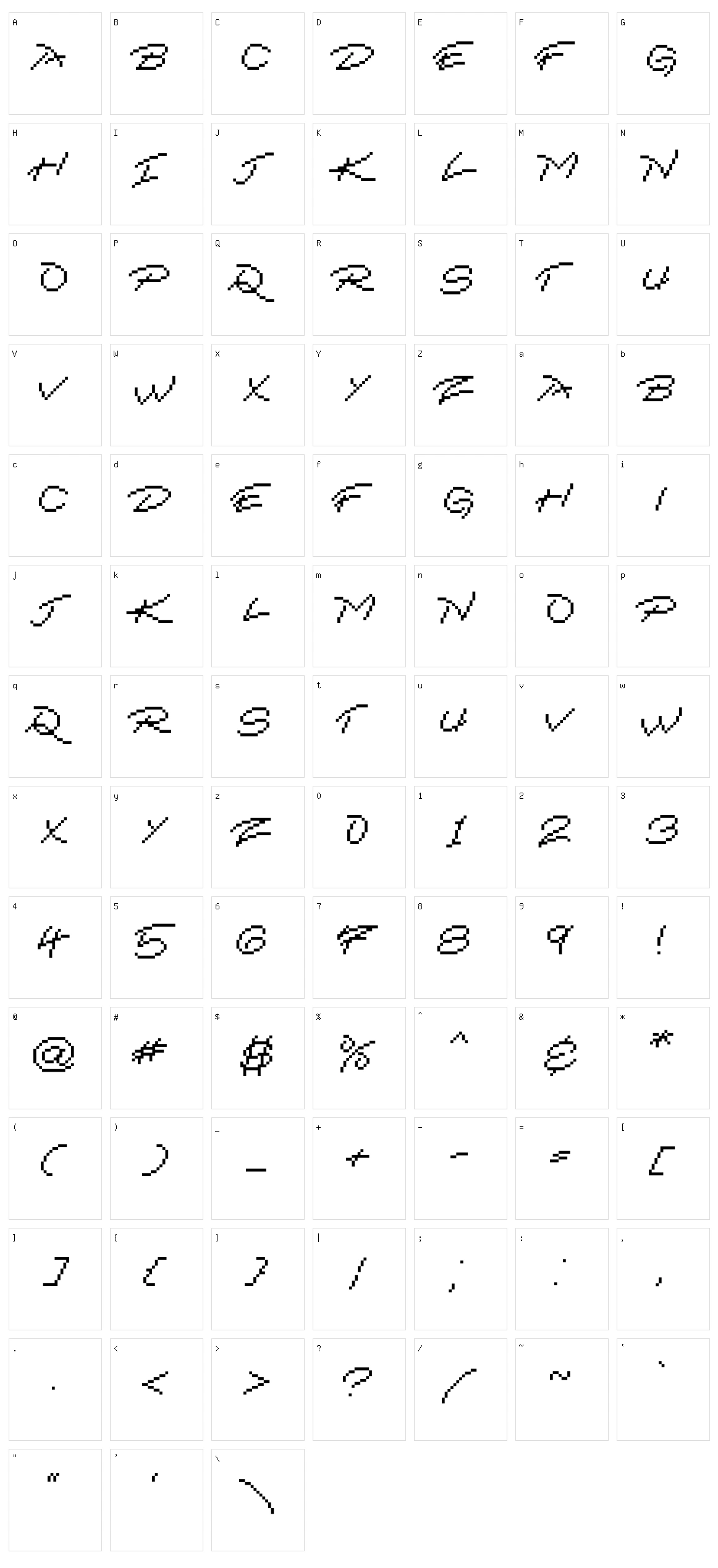 Dangerous Love Character Set