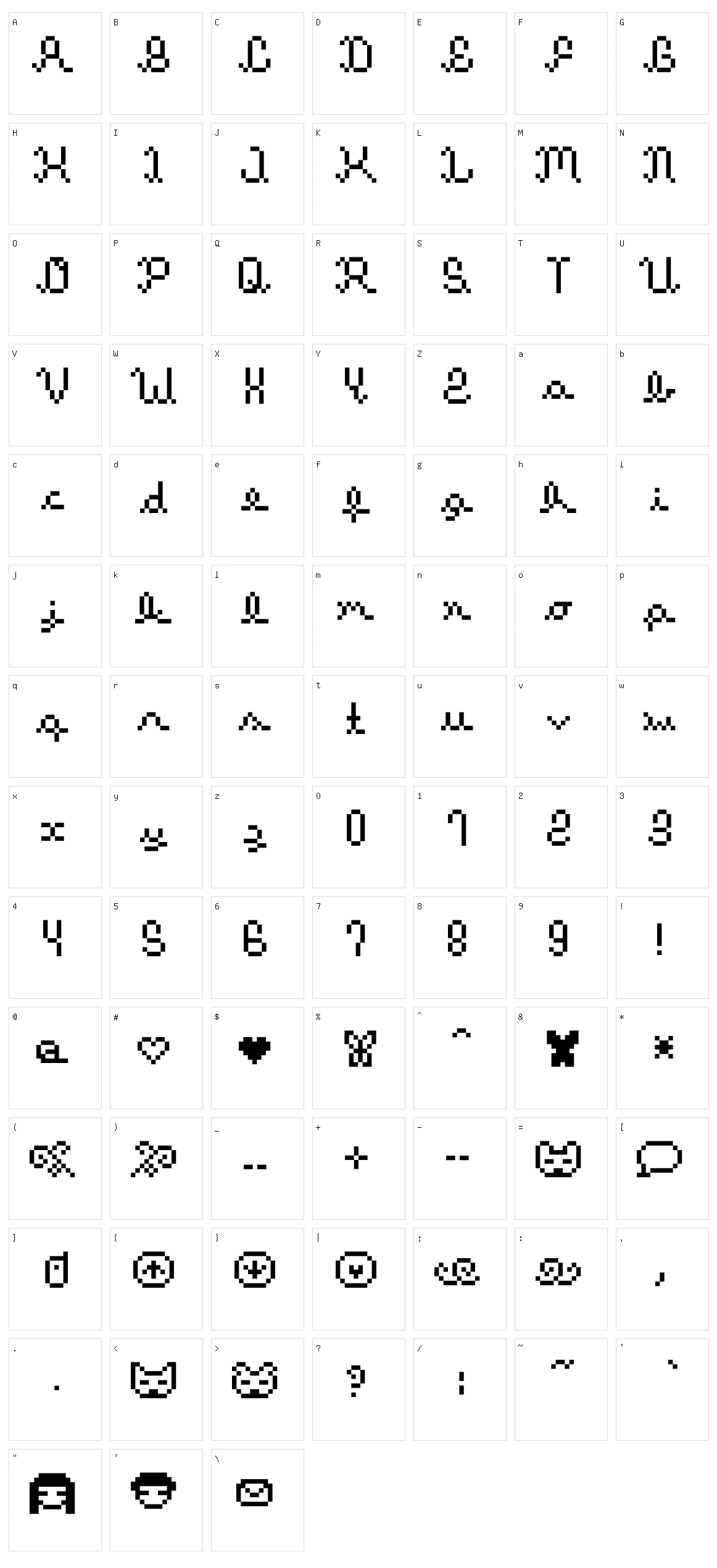 Dream It Character Set