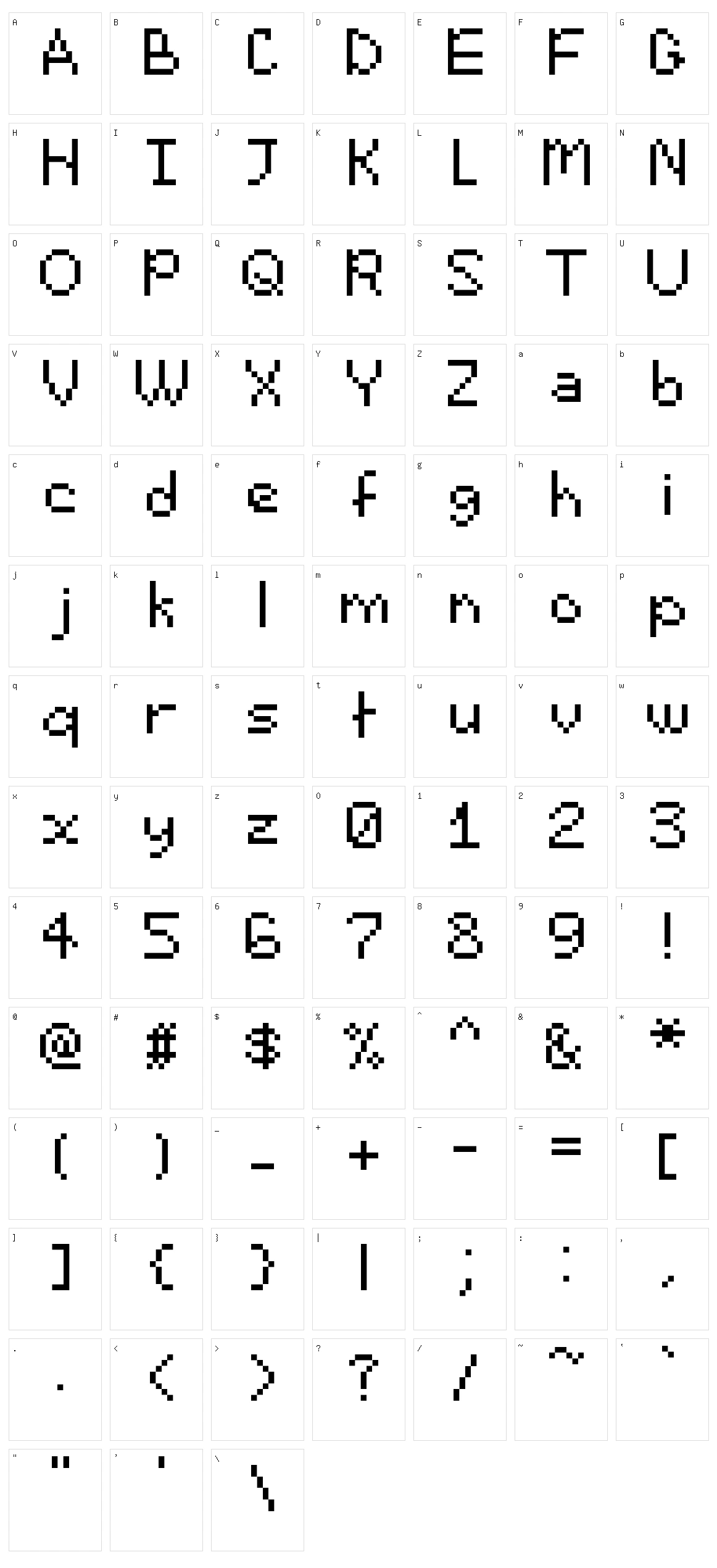 Emoticomic Character Set
