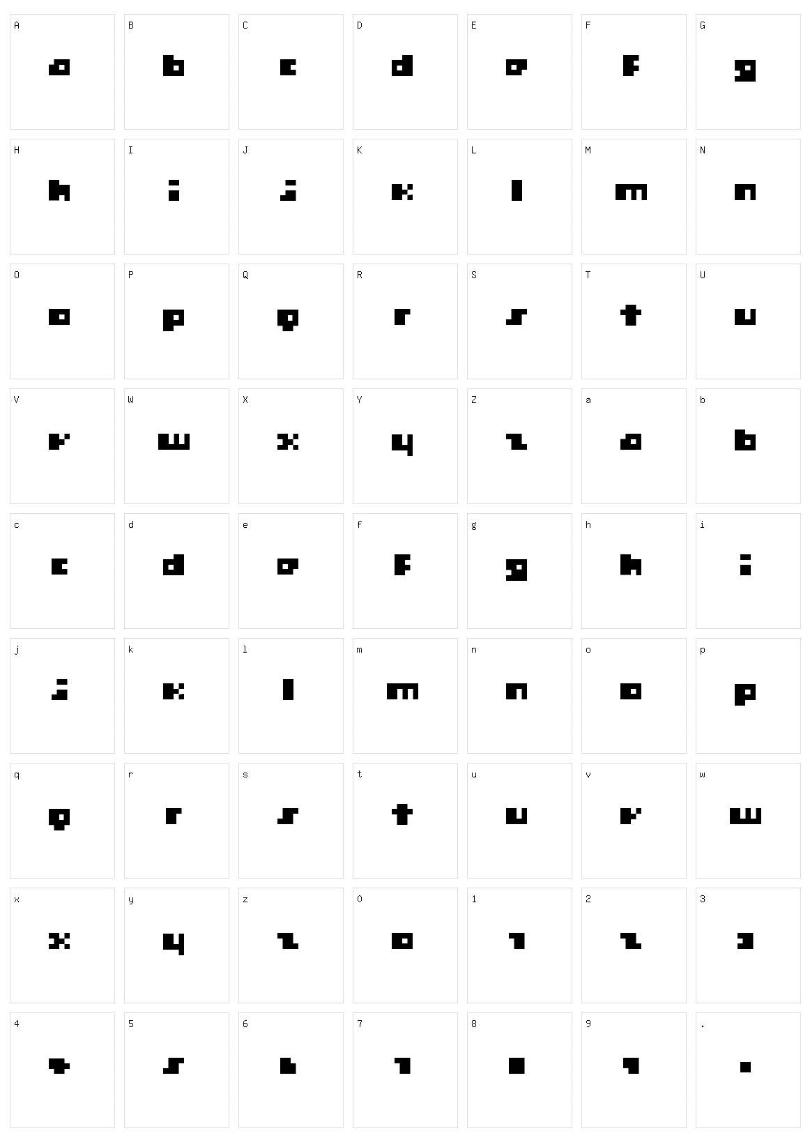 Engelberg Character Set