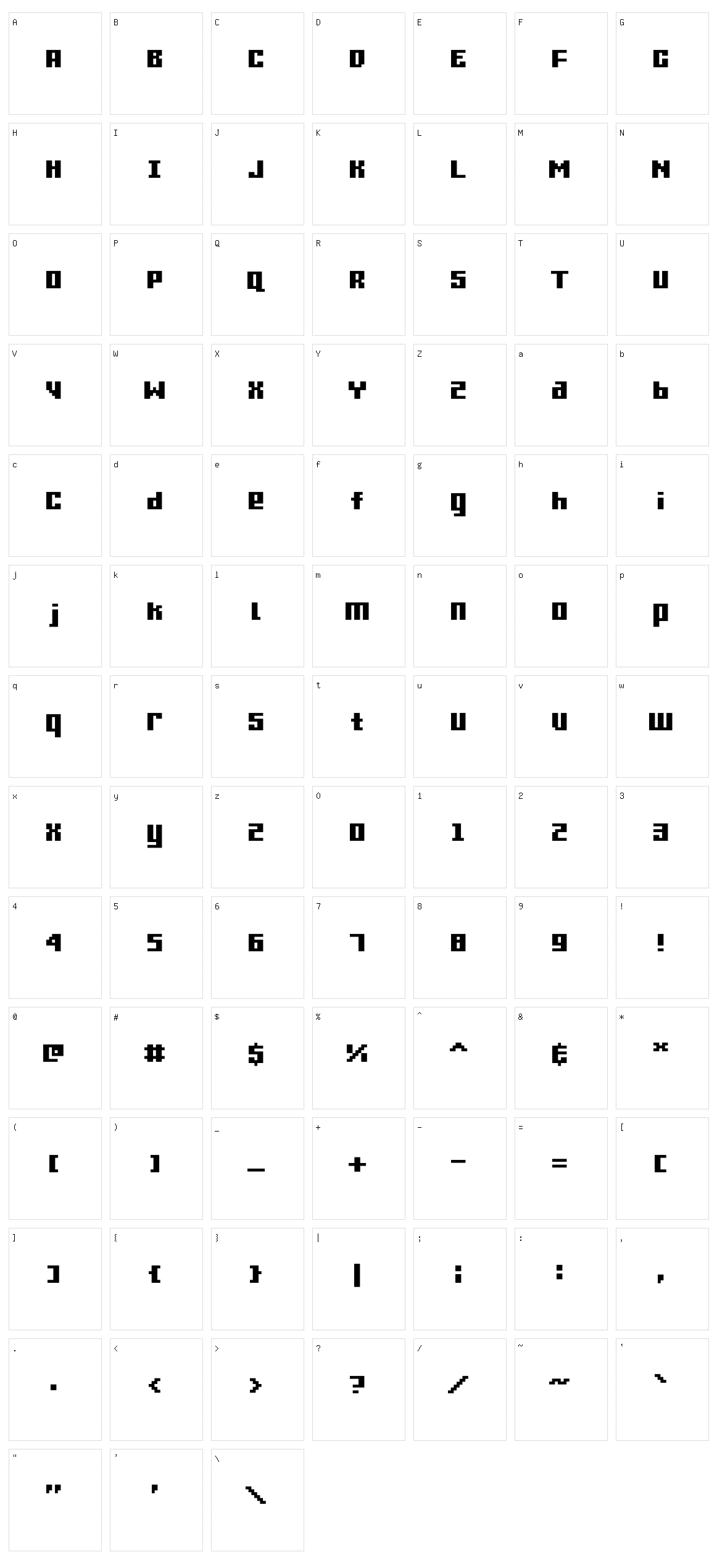 Gamer Character Set