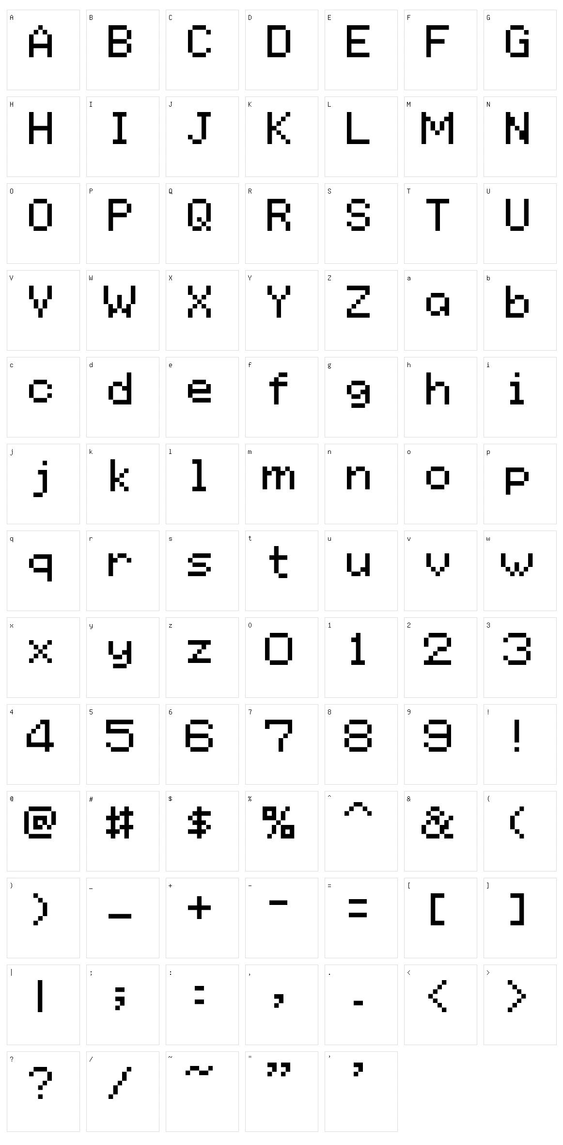 Golden Sun Character Set