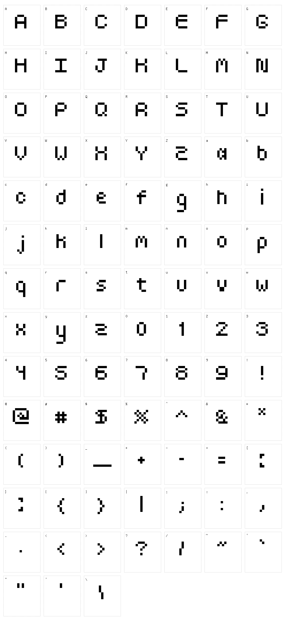 Goldy Round Character Set