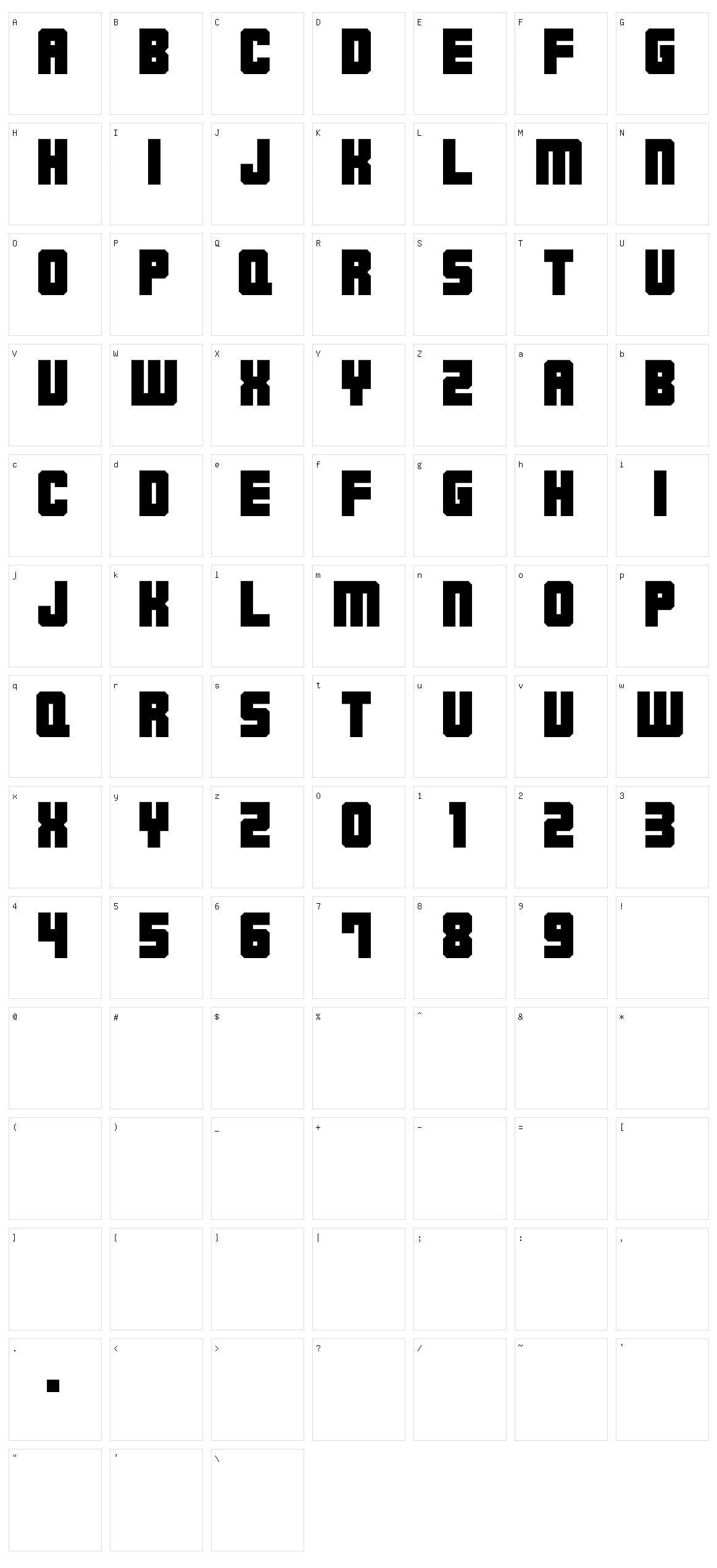 M23 Hydrant Special Character Set