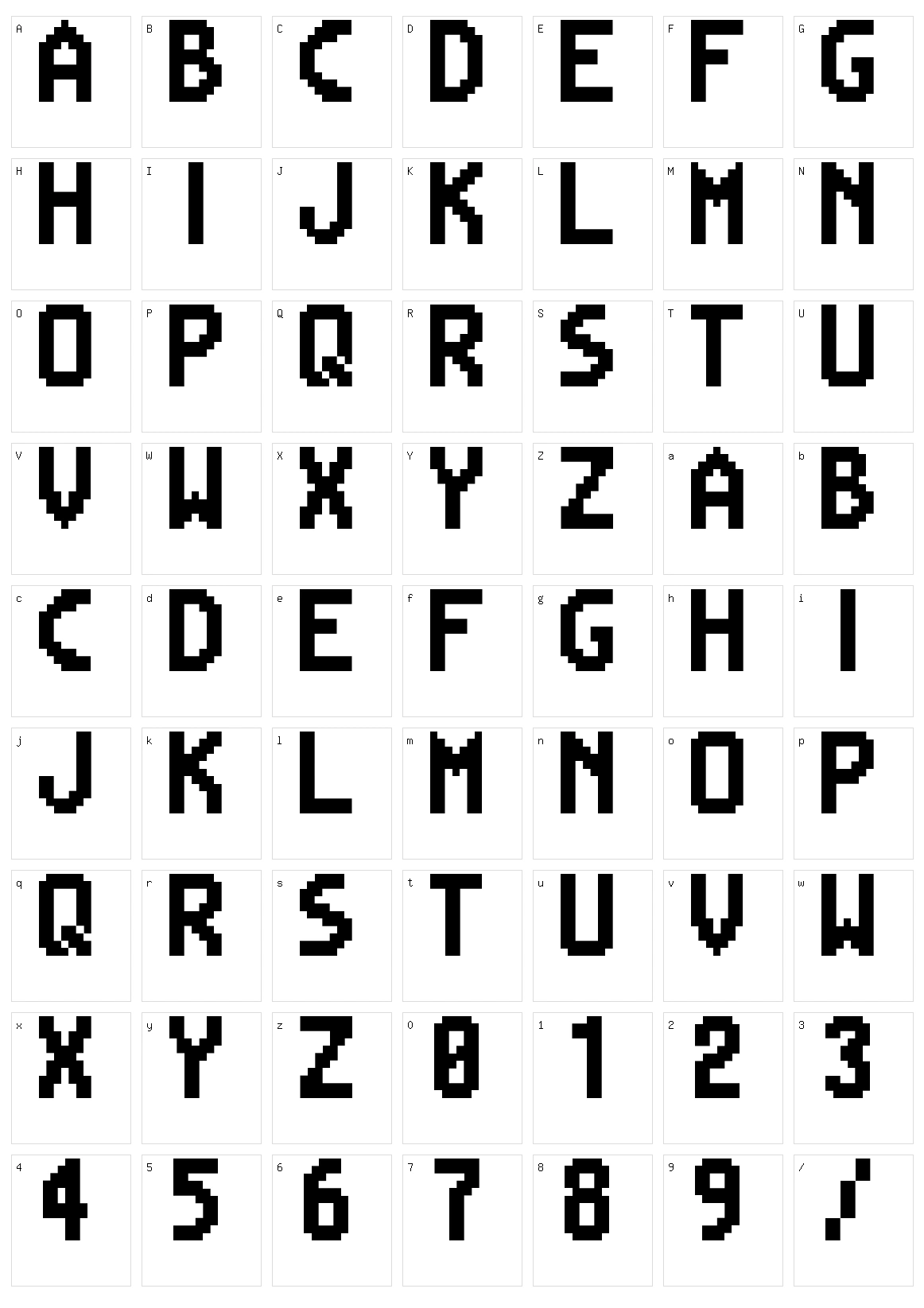 Mega Man Battle Network Character Set