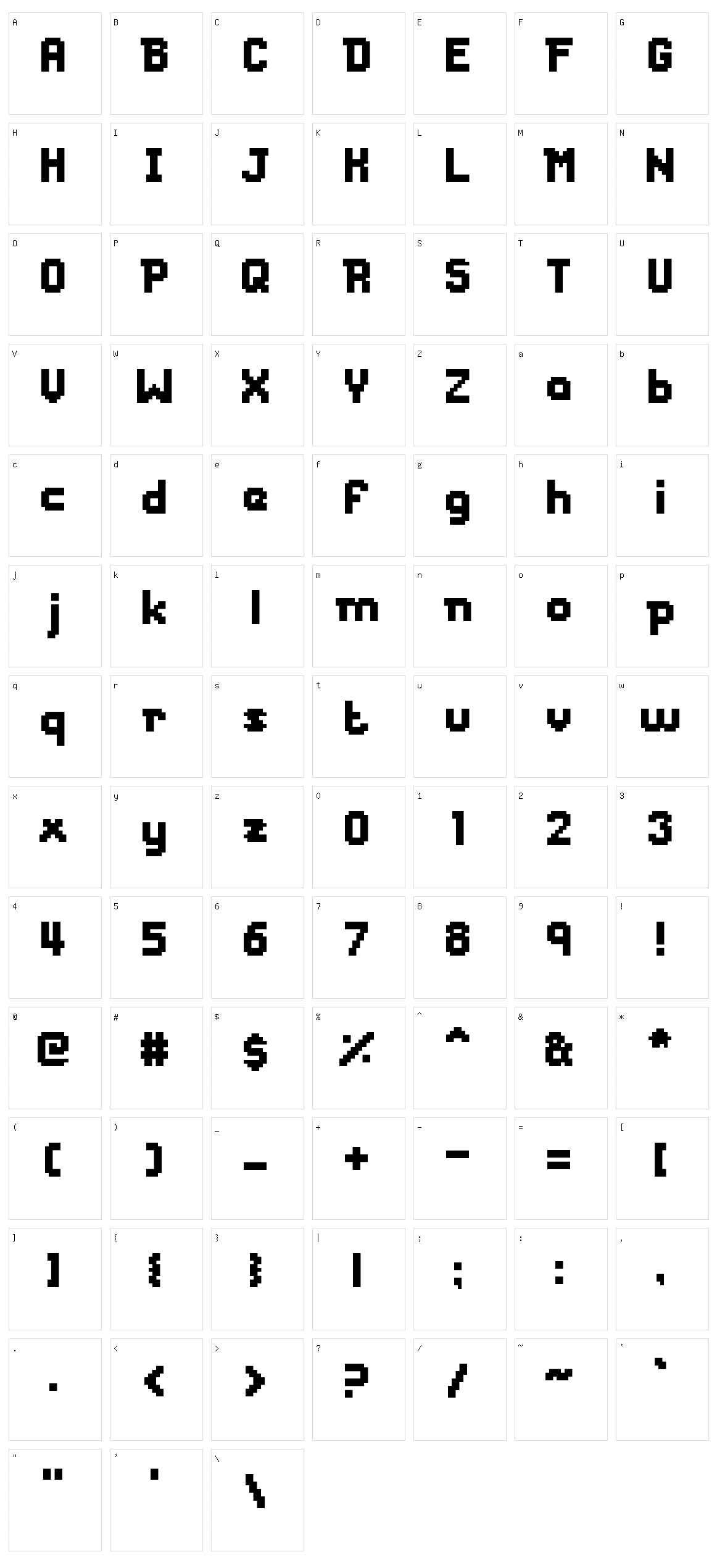 Messe Duesseldorf Character Set