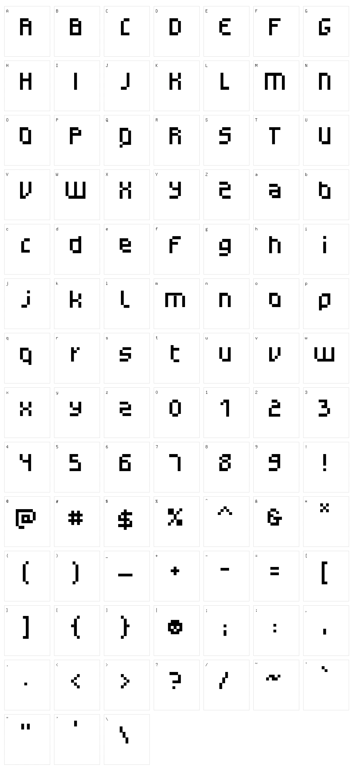 Monotype Gerhilt Character Set