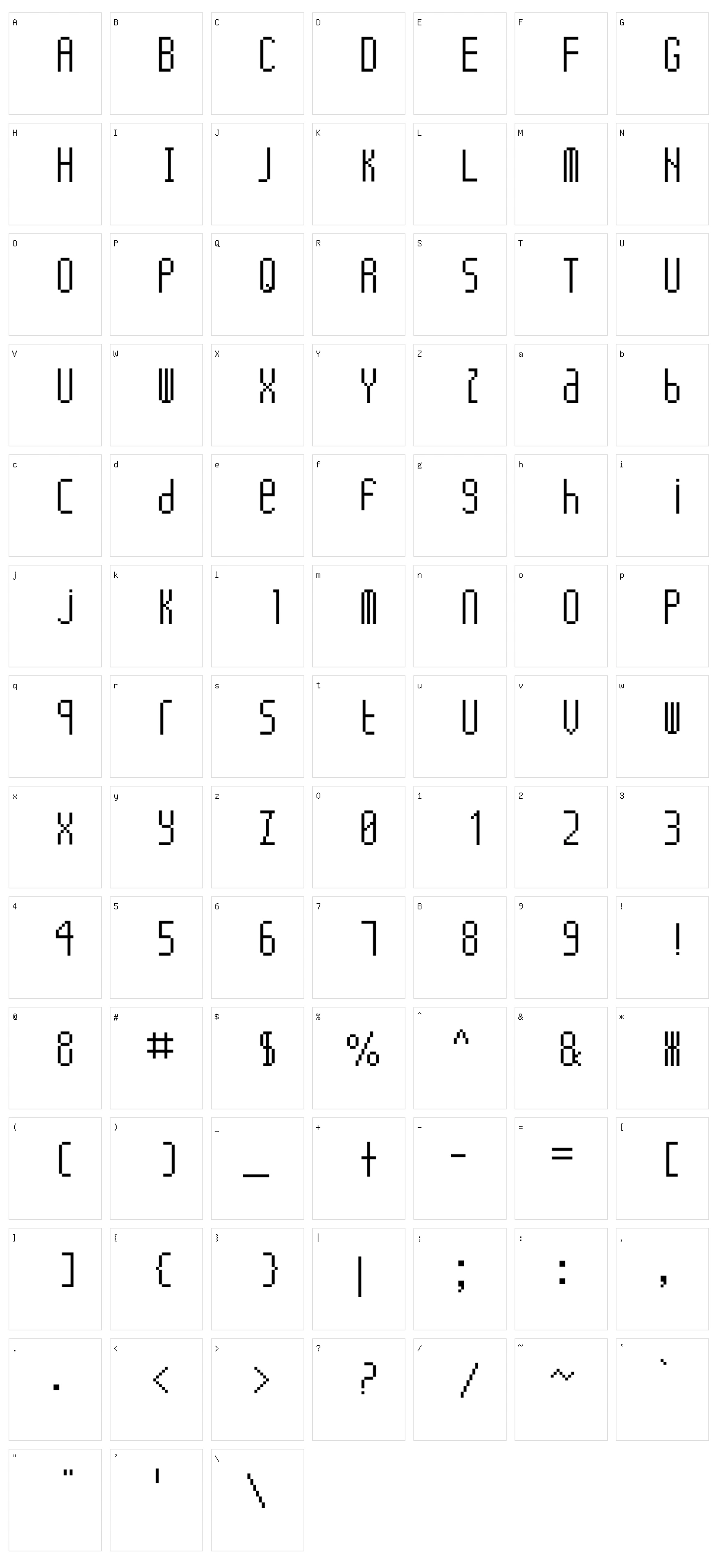 NEC Mobile Character Set