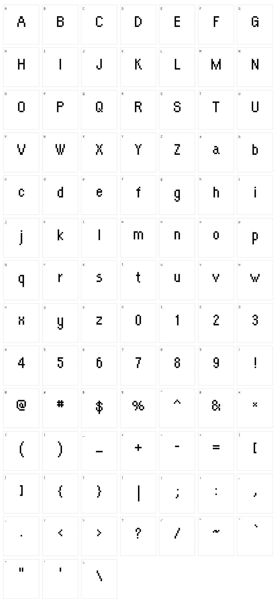Orange Kid Character Set